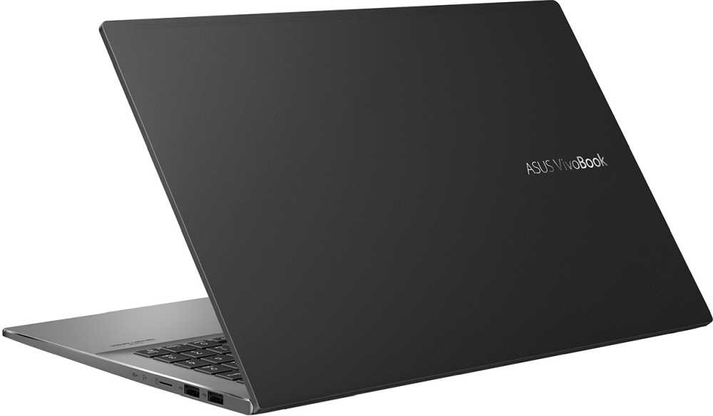 Ноутбук Asus VivoBook S533EA-BN356 Core i5 1135G7 16Gb SSD512Gb Intel Iris Xe graphics 15.6" IPS FHD (1920x1080) noOS black WiFi BT Cam (90NB0SF3-M06690) — фото 5
