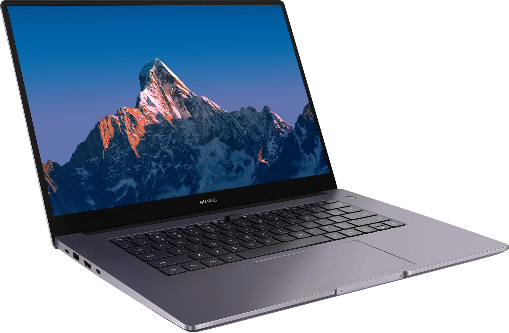 Ноутбук Huawei MateBook B3-520 Core i5 1135G7 8Gb SSD512Gb Intel Iris Xe graphics 15.6" IPS FHD (1920x1080) Windows 10 Professional grey WiFi BT Cam (53012KFG) — фото 19