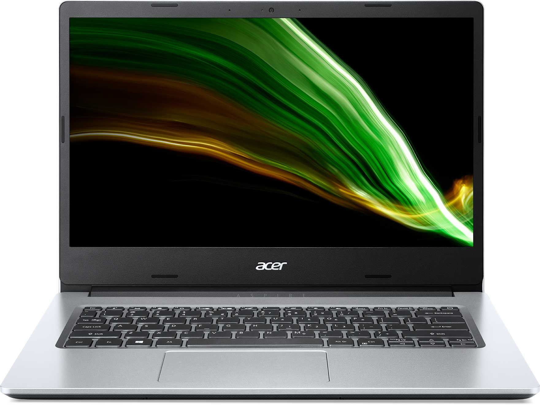 Ноутбук Acer Aspire 1 A114-33-P9R1 Pentium Silver N6000 4Gb eMMC128Gb Intel UHD Graphics 14" IPS FHD (1920x1080) Windows 11 Home silver WiFi BT Cam (NX.A7VER.00U)
