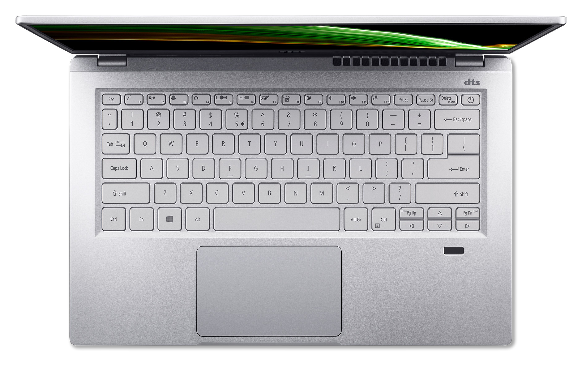 Ноутбук Acer Swift 3 SF314-43-R3JP Ryzen 3 5300U 8Gb SSD512Gb AMD Radeon 14" IPS FHD (1920x1080) Windows 11 Home silver WiFi BT Cam (NX.AB1ER.00B) — фото 5