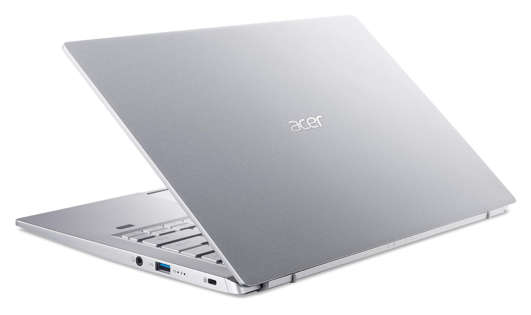 Ноутбук Acer Swift 3 SF314-43-R3JP Ryzen 3 5300U 8Gb SSD512Gb AMD Radeon 14" IPS FHD (1920x1080) Windows 11 Home silver WiFi BT Cam (NX.AB1ER.00B) — фото 8
