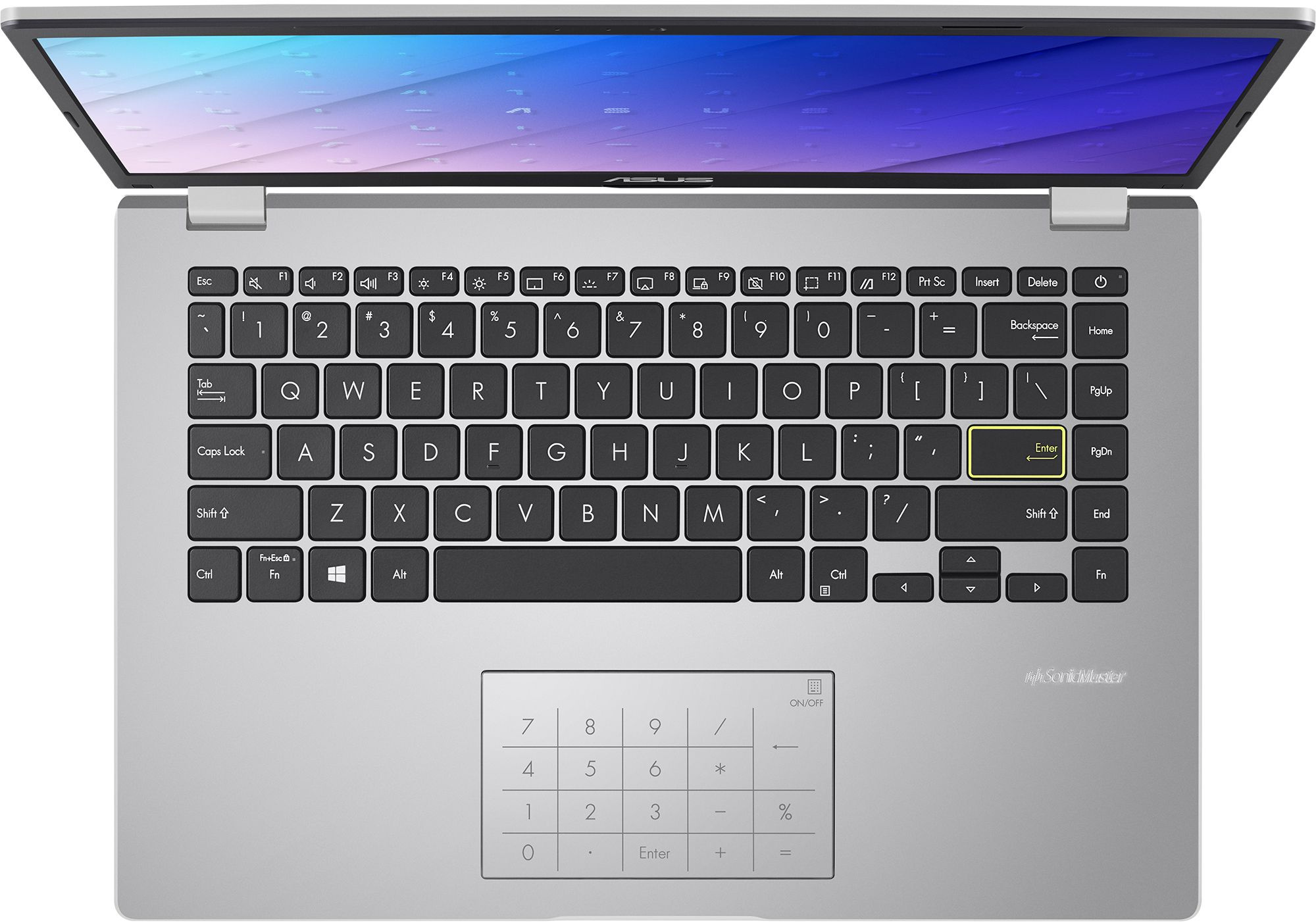 Ноутбук Asus Vivobook Go 14 E410MA-BV1841W Pentium Silver N5030 4Gb SSD128Gb Intel UHD Graphics 605 14" TN HD (1366x768) Windows 11 Home white WiFi BT Cam (90NB0Q12-M006F0) — фото 8