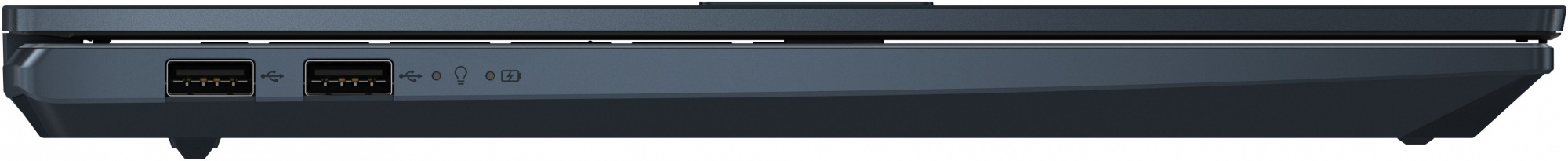 Ноутбук Asus Vivobook Pro 15 OLED M3500QC-L1340W Ryzen 5 5600H 16Gb SSD512Gb NVIDIA GeForce RTX 3050 4Gb 15.6" OLED FHD (1920x1080) Windows 11 Home blue WiFi BT Cam (90NB0UT2-M004L0) — фото 9