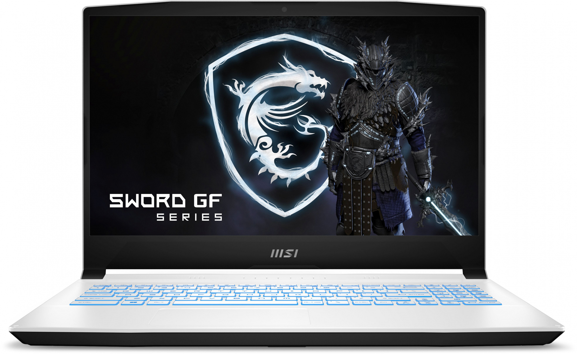 Ноутбук MSI Sword 15 A12UE-487XRU Core i7 12700H 16Gb SSD512Gb NVIDIA GeForce RTX 3060 6Gb 15.6" IPS FHD (1920x1080) Free DOS white WiFi BT Cam (9S7-158333-487)