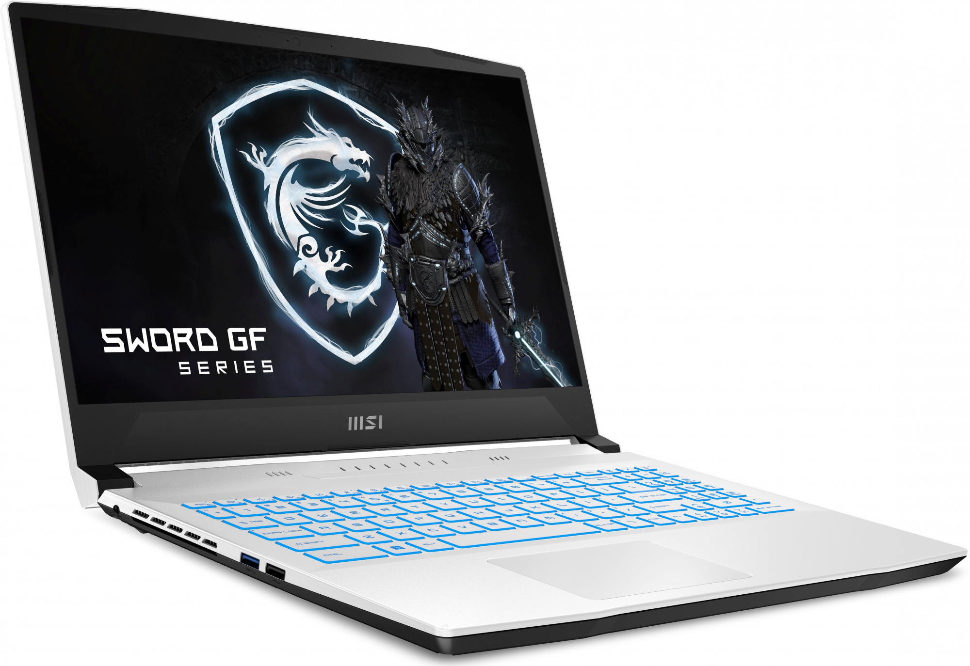 Ноутбук MSI Sword 15 A12UE-487XRU Core i7 12700H 16Gb SSD512Gb NVIDIA GeForce RTX 3060 6Gb 15.6" IPS FHD (1920x1080) Free DOS white WiFi BT Cam (9S7-158333-487) — фото 3