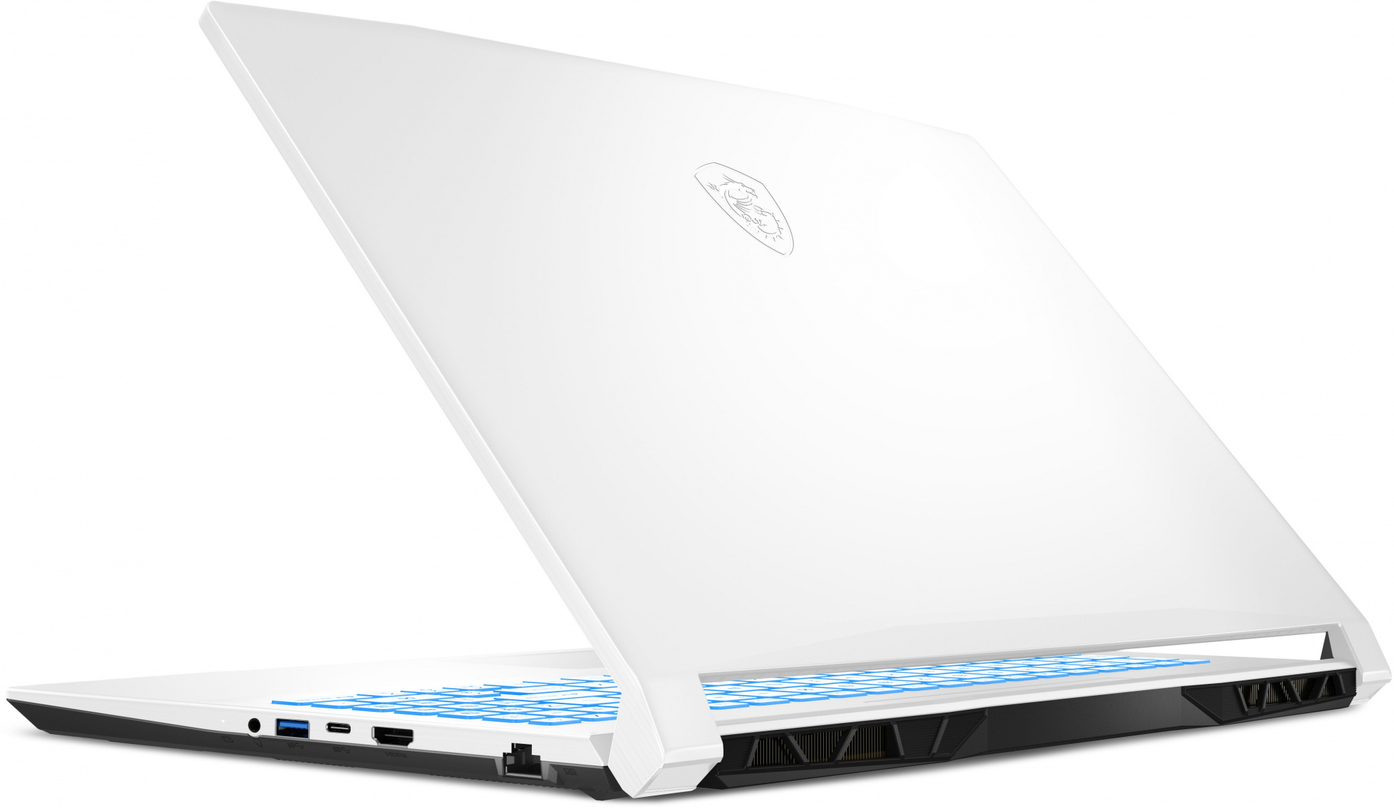 Ноутбук MSI Sword 15 A12UE-487XRU Core i7 12700H 16Gb SSD512Gb NVIDIA GeForce RTX 3060 6Gb 15.6" IPS FHD (1920x1080) Free DOS white WiFi BT Cam (9S7-158333-487) — фото 4