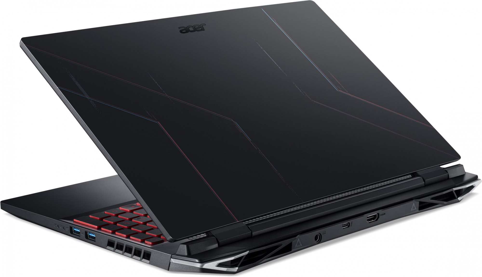 Ноутбук Acer Nitro 5 AN515-58-56W4 Core i5 12500H 8Gb SSD512Gb NVIDIA GeForce RTX 3050 4Gb 15.6" IPS FHD (1920x1080) Eshell black WiFi BT Cam (NH.QFJER.002) — фото 5