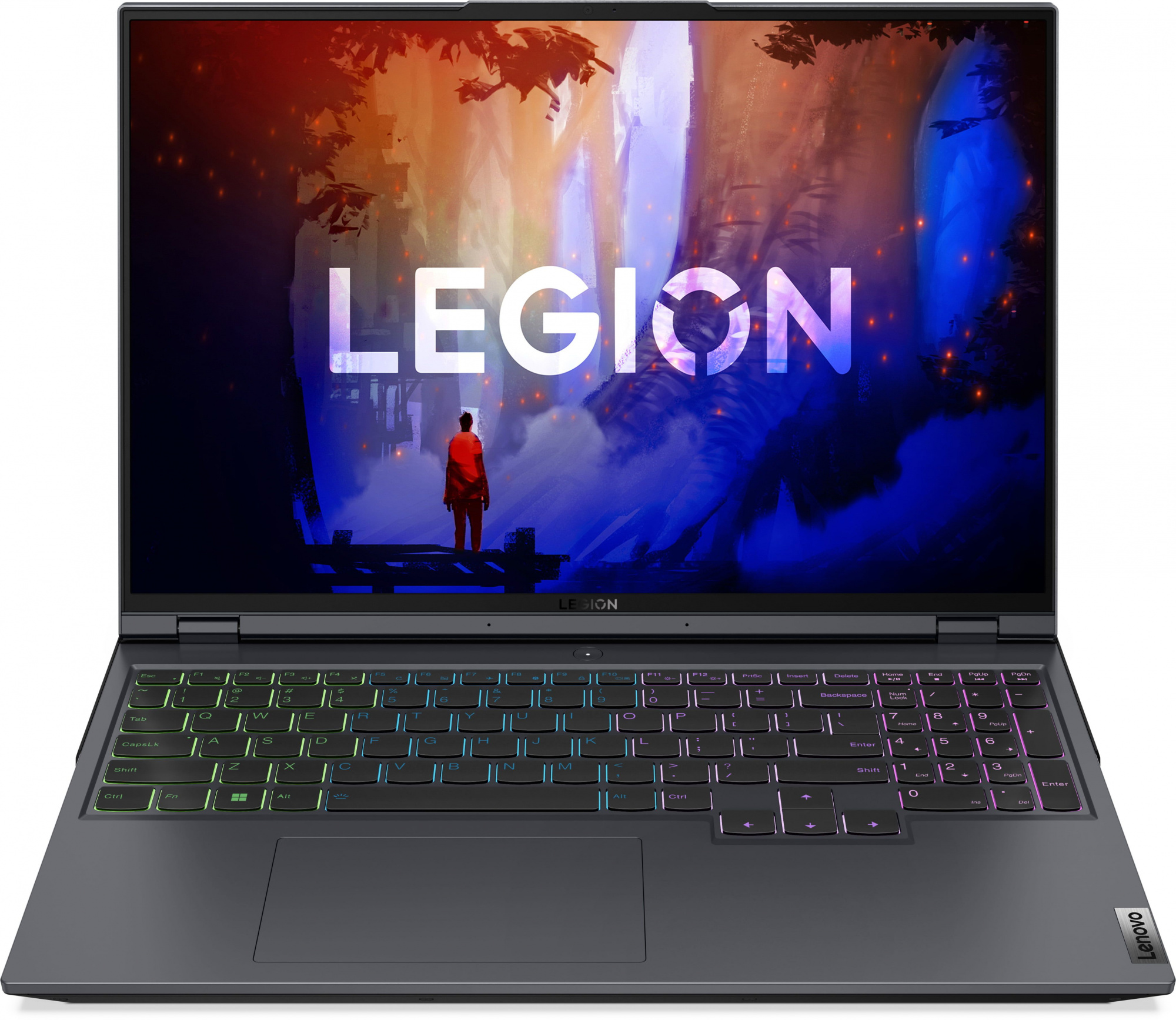 Ноутбук Lenovo Legion 5 Pro 16ARH7H Ryzen 7 6800H 16Gb SSD1Tb NVIDIA GeForce RTX 3060 6Gb 16" IPS WUXGA (1920x1200) Windows 11 Home grey WiFi BT Cam (82RG000PRU) — фото 3
