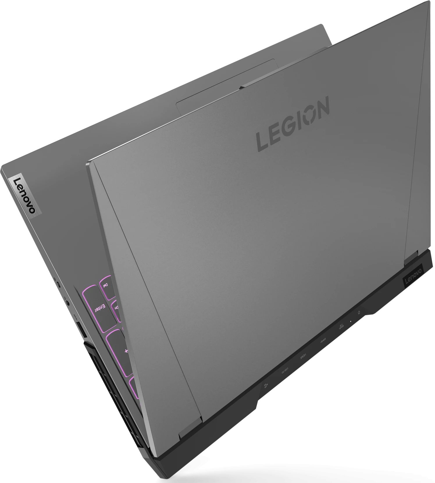 Ноутбук Lenovo Legion 5 Pro 16ARH7H Ryzen 7 6800H 16Gb SSD1Tb NVIDIA GeForce RTX 3060 6Gb 16" IPS WUXGA (1920x1200) Windows 11 Home grey WiFi BT Cam (82RG000PRU) — фото 5