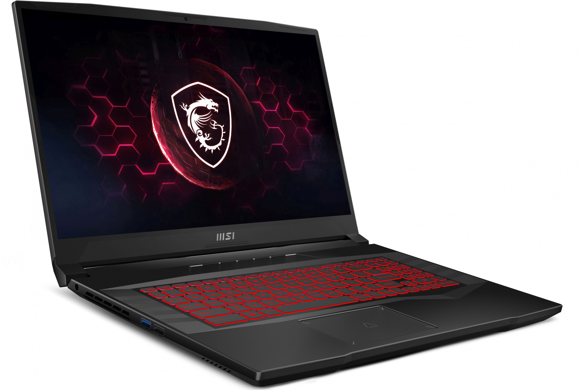 Ноутбук MSI Pulse GL76 12UDK-282XRU Core i5 12500H 8Gb SSD512Gb NVIDIA GeForce RTX 3050 Ti 4Gb 17.3" IPS FHD (1920x1080) Free DOS grey WiFi BT Cam (9S7-17L414-282) — фото 2