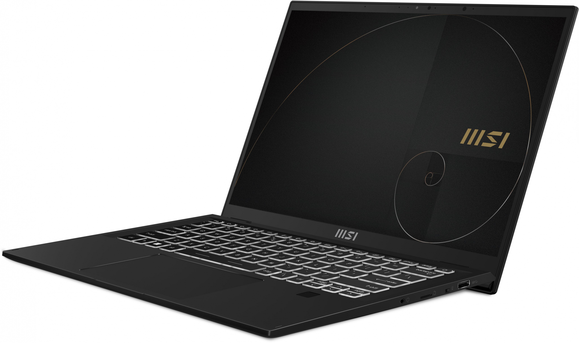 Ноутбук MSI Summit E14 Evo A12M-066RU Core i5 1240P 16Gb SSD512Gb Intel Iris Xe graphics 14" IPS FHD+ (1920x1200) Windows 11 Home black WiFi BT Cam (9S7-14F121-066) — фото 5