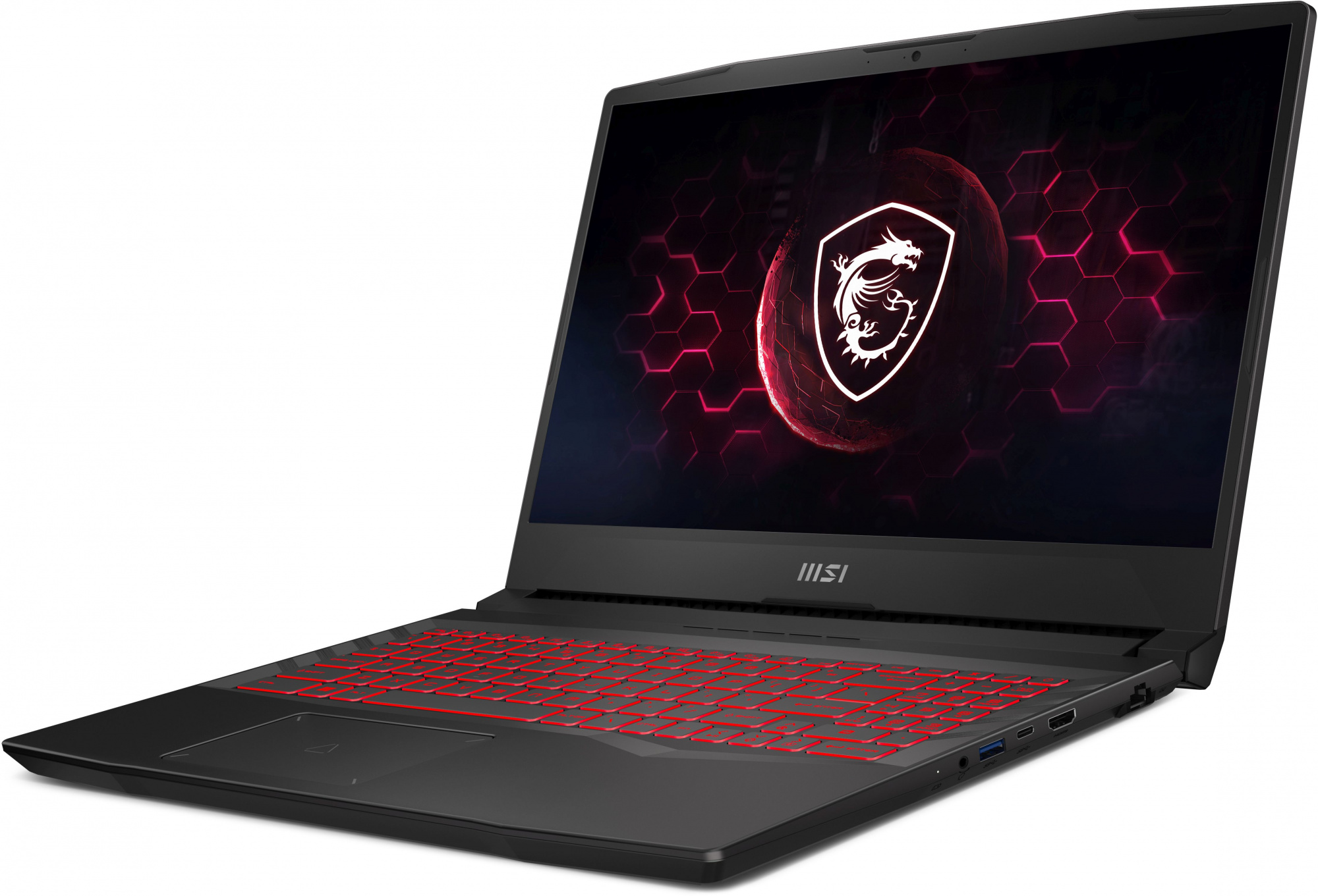 Ноутбук MSI Pulse GL66 12UEK-289XRU Core i5 12500H 8Gb SSD512Gb NVIDIA GeForce RTX 3060 6Gb 15.6" IPS FHD (1920x1080) Free DOS grey WiFi BT Cam (9S7-158314-289) — фото 2