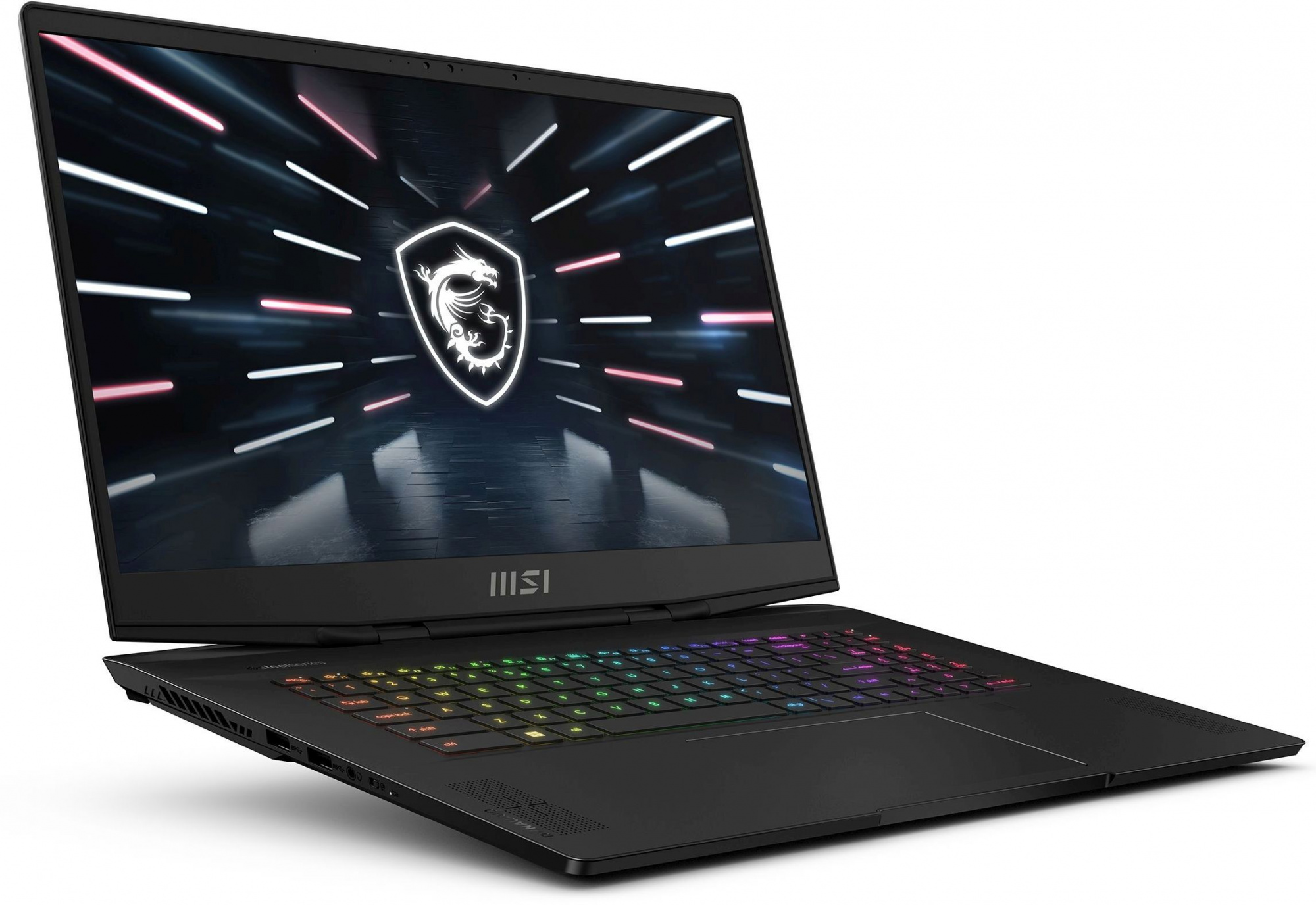 Ноутбук MSI Stealth GS77 12UHS-030RU Core i9 12900H 64Gb SSD2Tb NVIDIA GeForce RTX3080Ti 16Gb 17.3" IPS UHD (3840x2160) Windows 11 Home black WiFi BT Cam (9S7-17P112-030) — фото 2