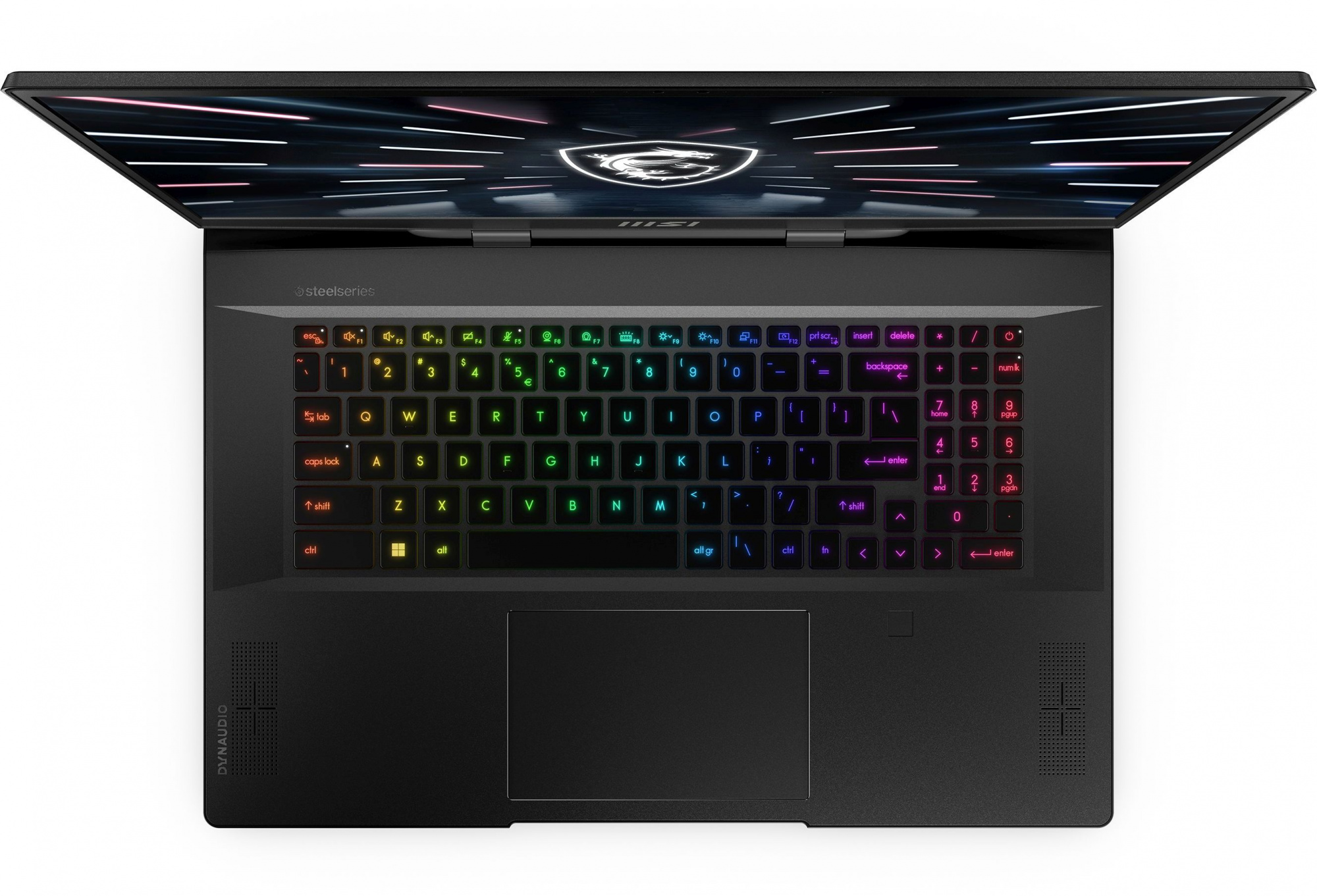 Ноутбук MSI Stealth GS77 12UHS-030RU Core i9 12900H 64Gb SSD2Tb NVIDIA GeForce RTX3080Ti 16Gb 17.3" IPS UHD (3840x2160) Windows 11 Home black WiFi BT Cam (9S7-17P112-030) — фото 10