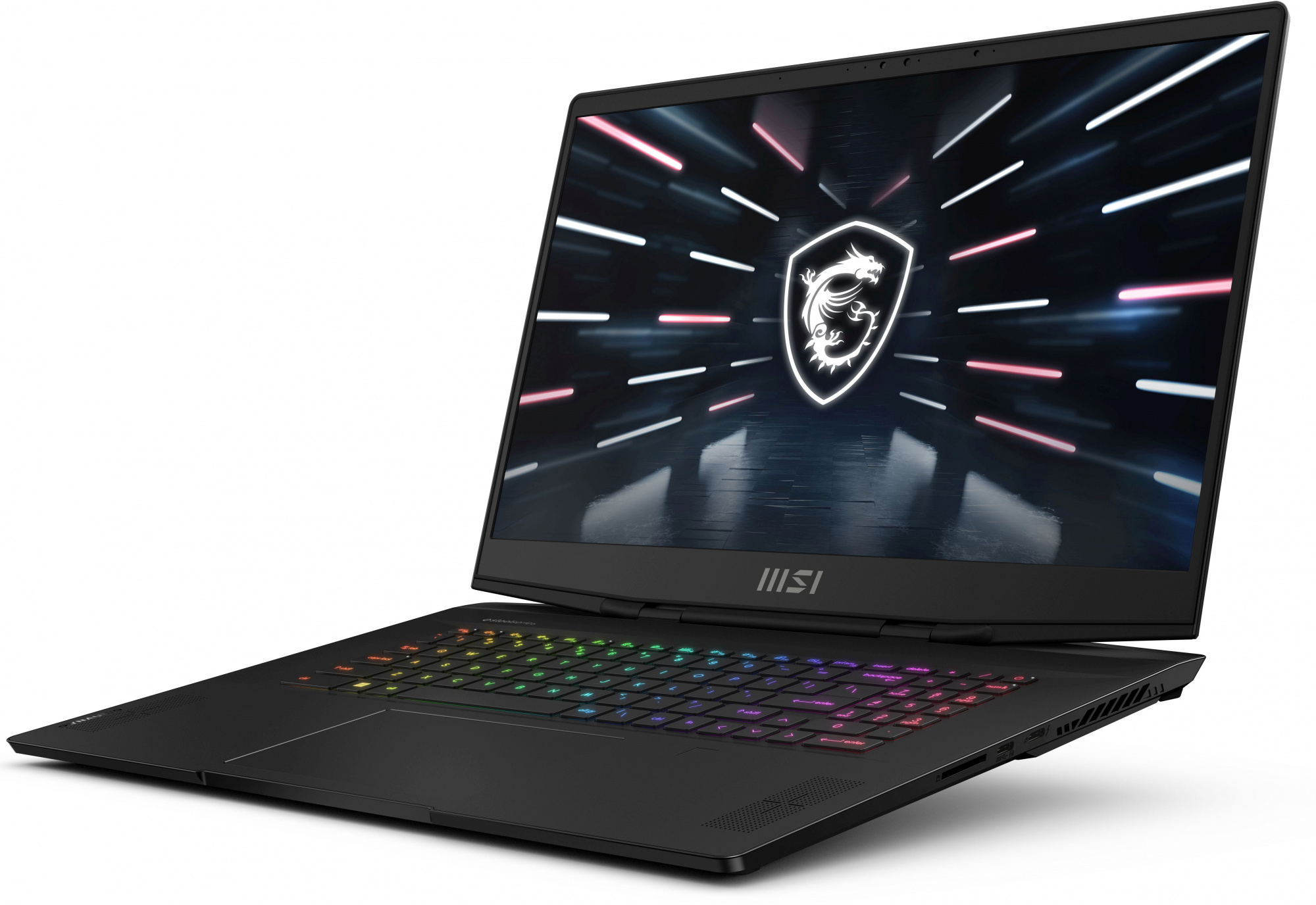 Ноутбук MSI Stealth GS77 12UHS-030RU Core i9 12900H 64Gb SSD2Tb NVIDIA GeForce RTX3080Ti 16Gb 17.3" IPS UHD (3840x2160) Windows 11 Home black WiFi BT Cam (9S7-17P112-030) — фото 11
