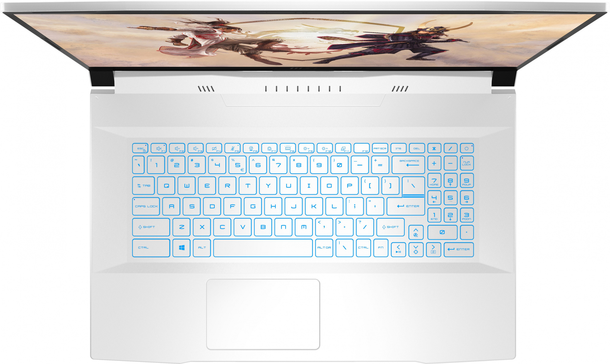 Ноутбук MSI Sword 17 A11UD-810XRU Core i5 11400H 8Gb SSD512Gb NVIDIA GeForce RTX 3050 Ti 4Gb 17.3" IPS FHD (1920x1080) Free DOS white WiFi BT Cam (9S7-17L213-810) — фото 7