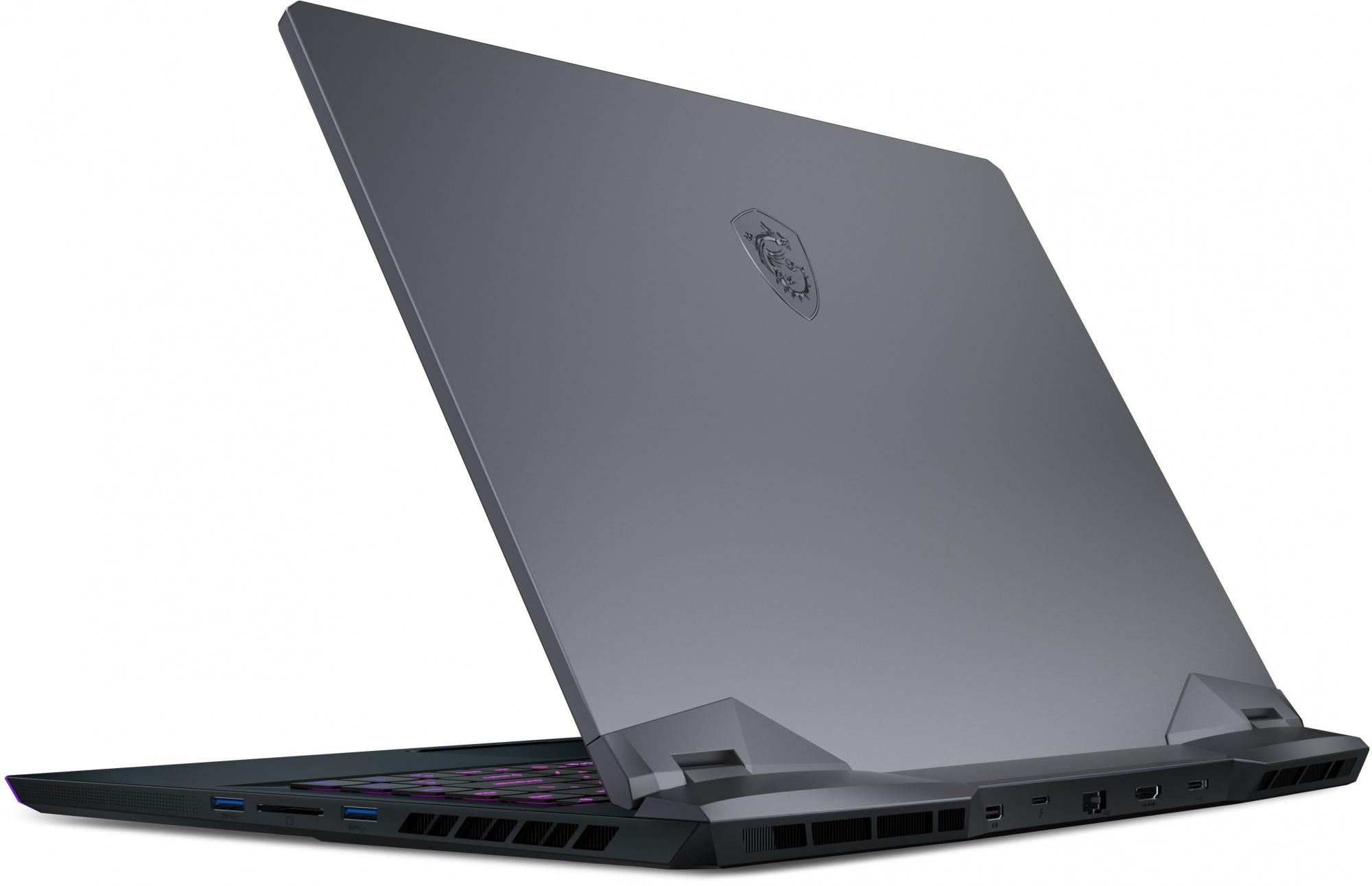Ноутбук MSI Raider GE66 12UGS-466RU Core i9 12900HK 32Gb SSD1Tb NVIDIA GeForce RTX3070Ti 8Gb 15.6" IPS QHD (2560x1440) Windows 11 Home blue WiFi BT Cam (9S7-154414-466) — фото 4