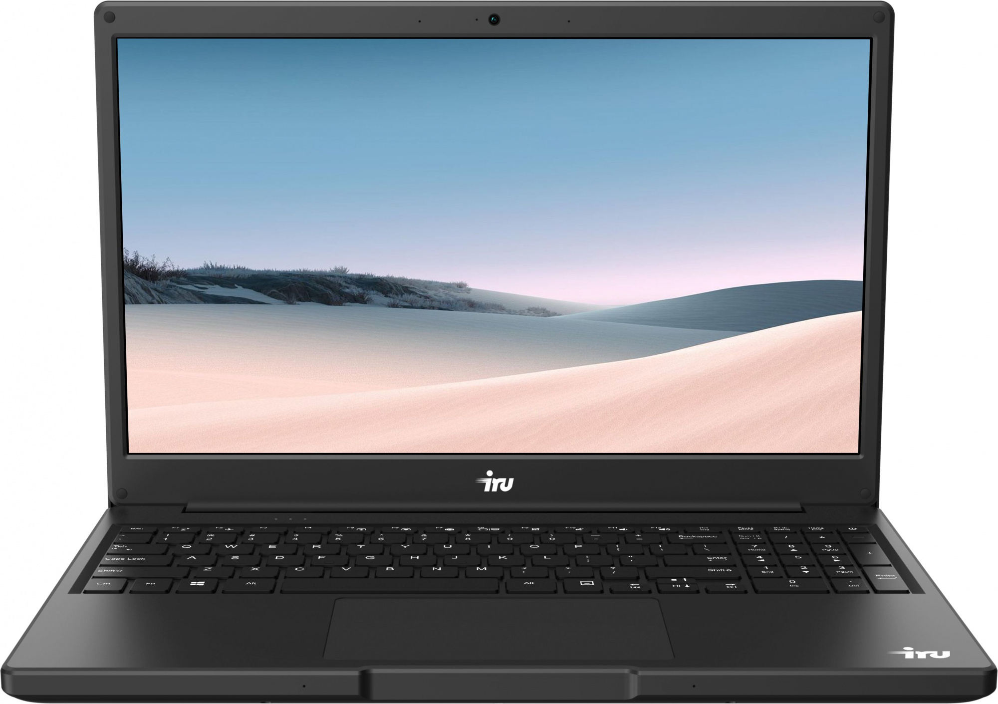 Ноутбук IRU Калибр 15Y Core i7 8550U 8Gb SSD240Gb Intel UHD Graphics 620 15.6" IPS FHD (1920x1080) Free DOS black WiFi BT Cam 8000mAh (1738018)
