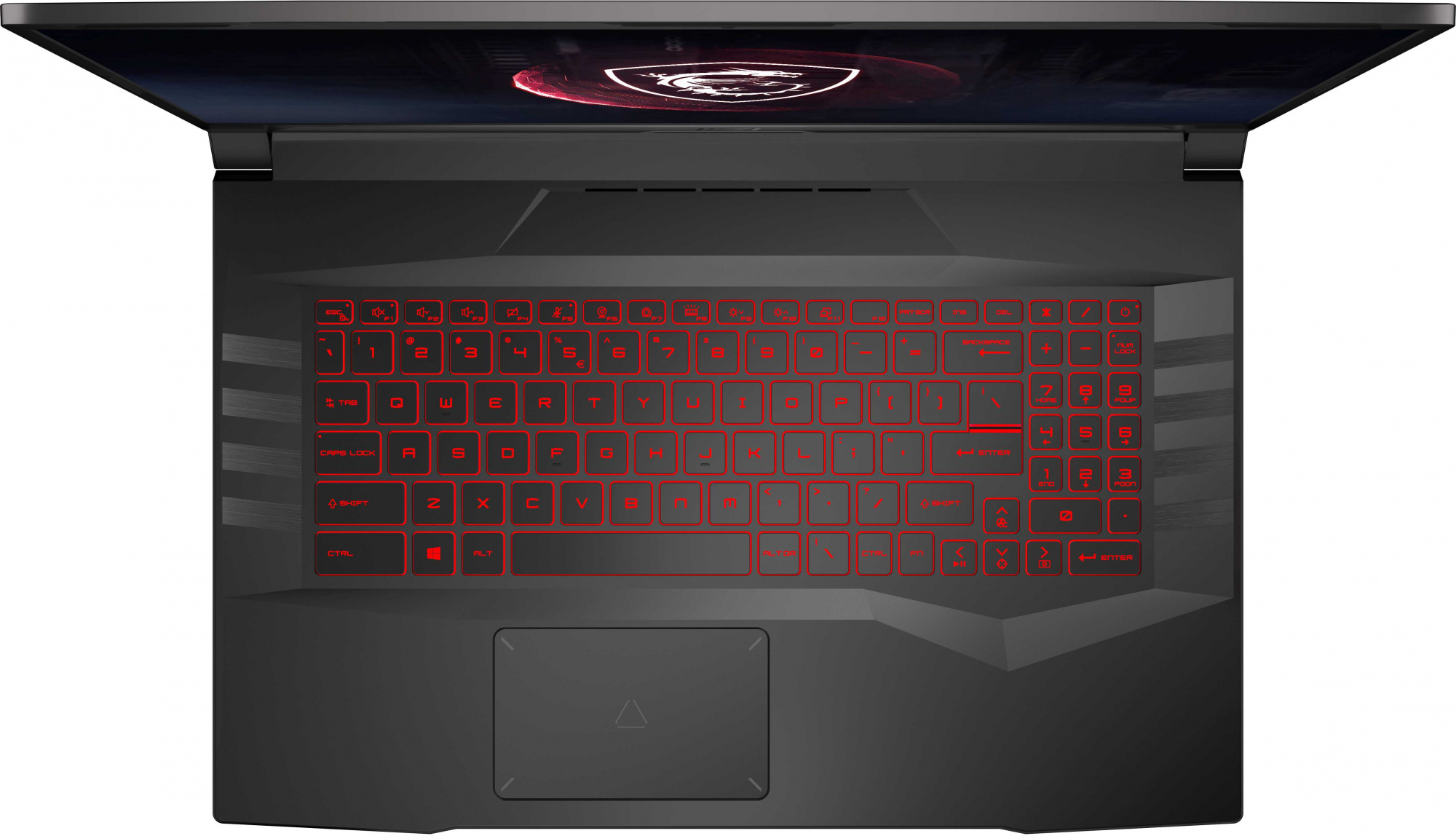 Ноутбук MSI Pulse GL76 11UCK-491XRU Core i5 11400H 8Gb SSD256Gb NVIDIA GeForce RTX 3050 4Gb 17.3" IPS FHD (1920x1080) Free DOS grey WiFi BT Cam (9S7-17L222-491) — фото 11