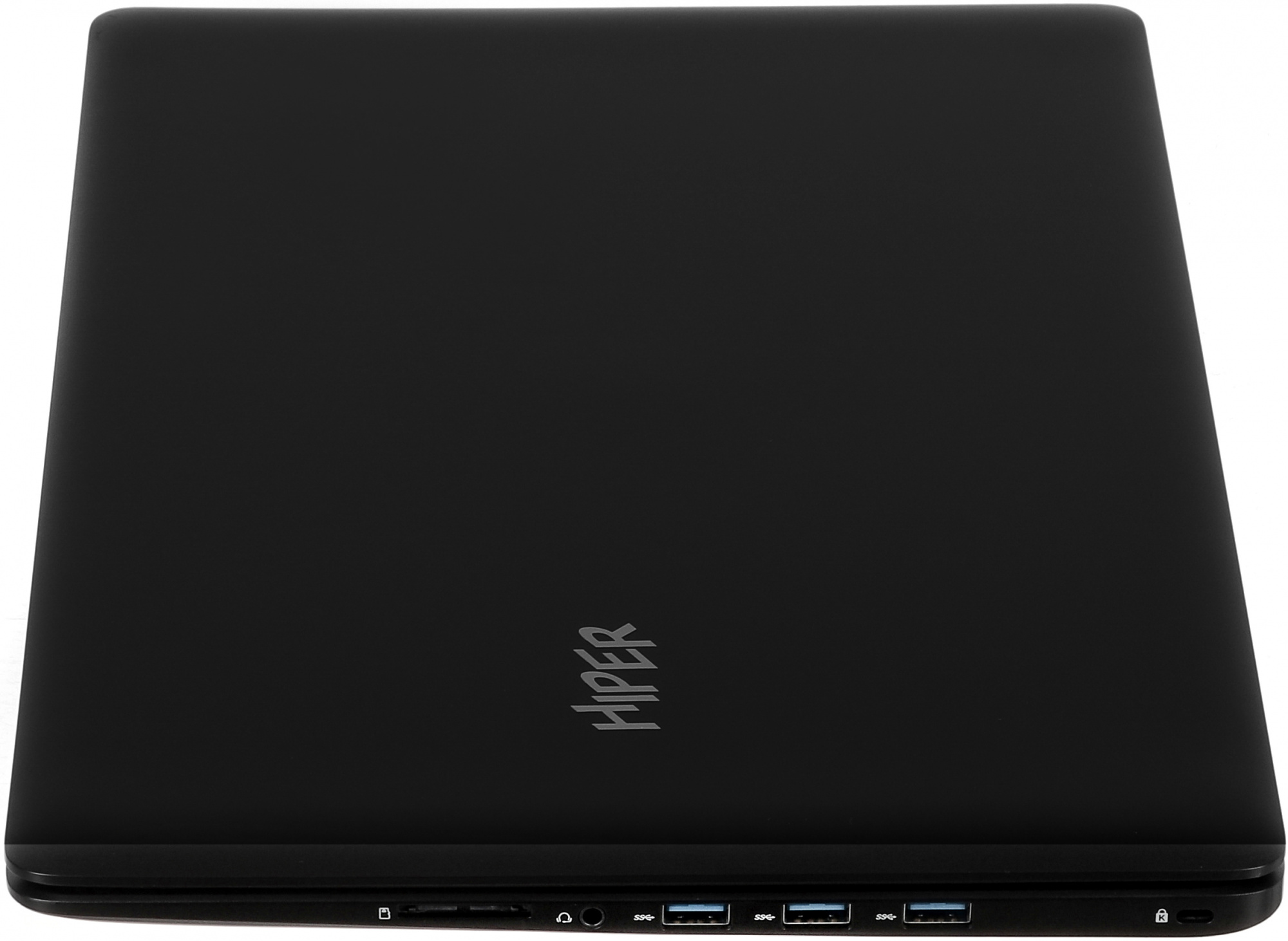 Ноутбук Hiper Workbook N15RP Ryzen 5 3500U 16Gb SSD512Gb AMD Radeon Vega 8 15.6" IPS FHD (1920x1080) Astra Linux black WiFi BT Cam 6000mAh (N15RP96AS) — фото 3