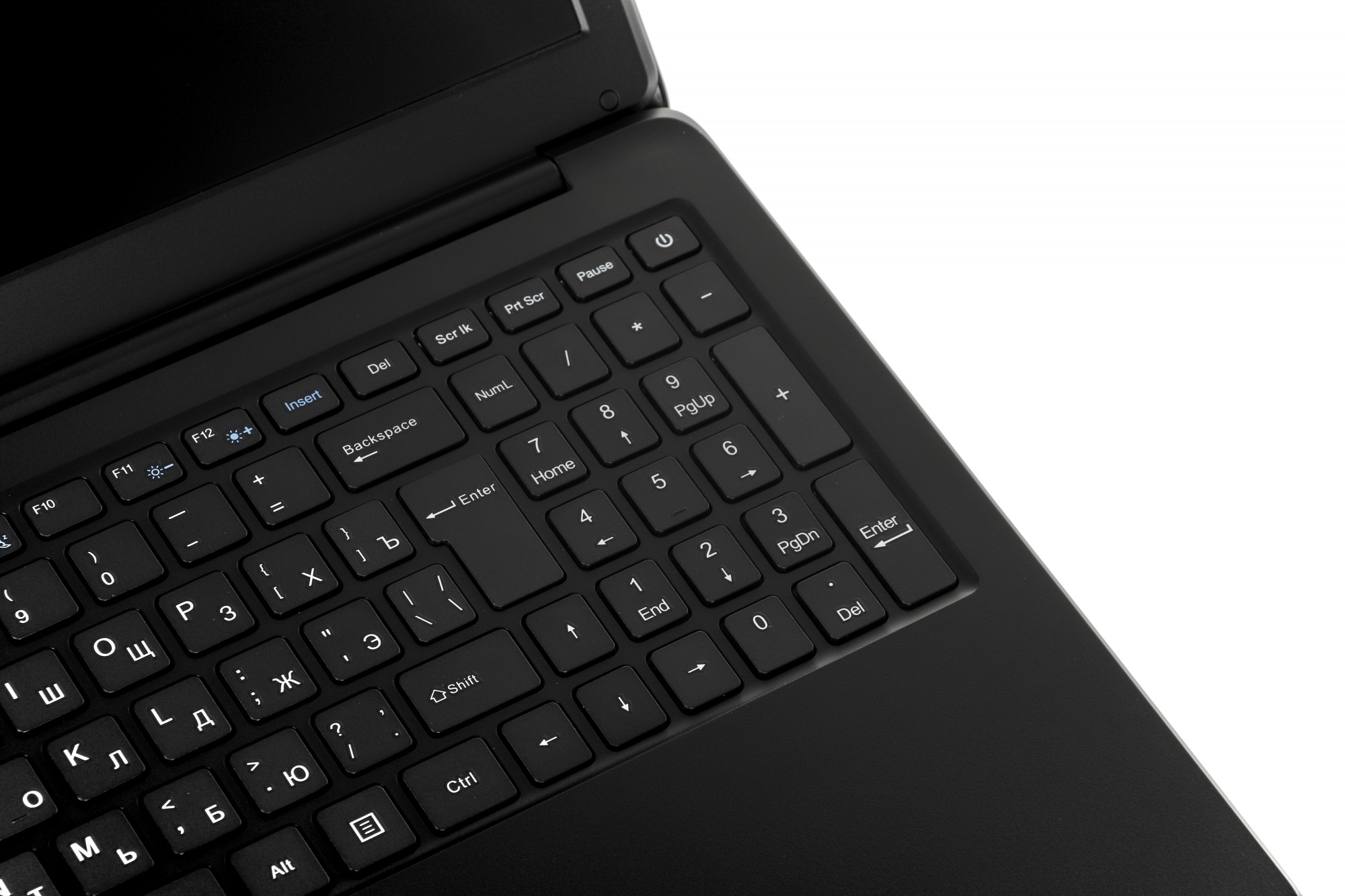 Ноутбук Hiper Workbook N15RP Ryzen 5 3500U 16Gb SSD512Gb AMD Radeon Vega 8 15.6" IPS FHD (1920x1080) Astra Linux black WiFi BT Cam 6000mAh (N15RP96AS) — фото 8