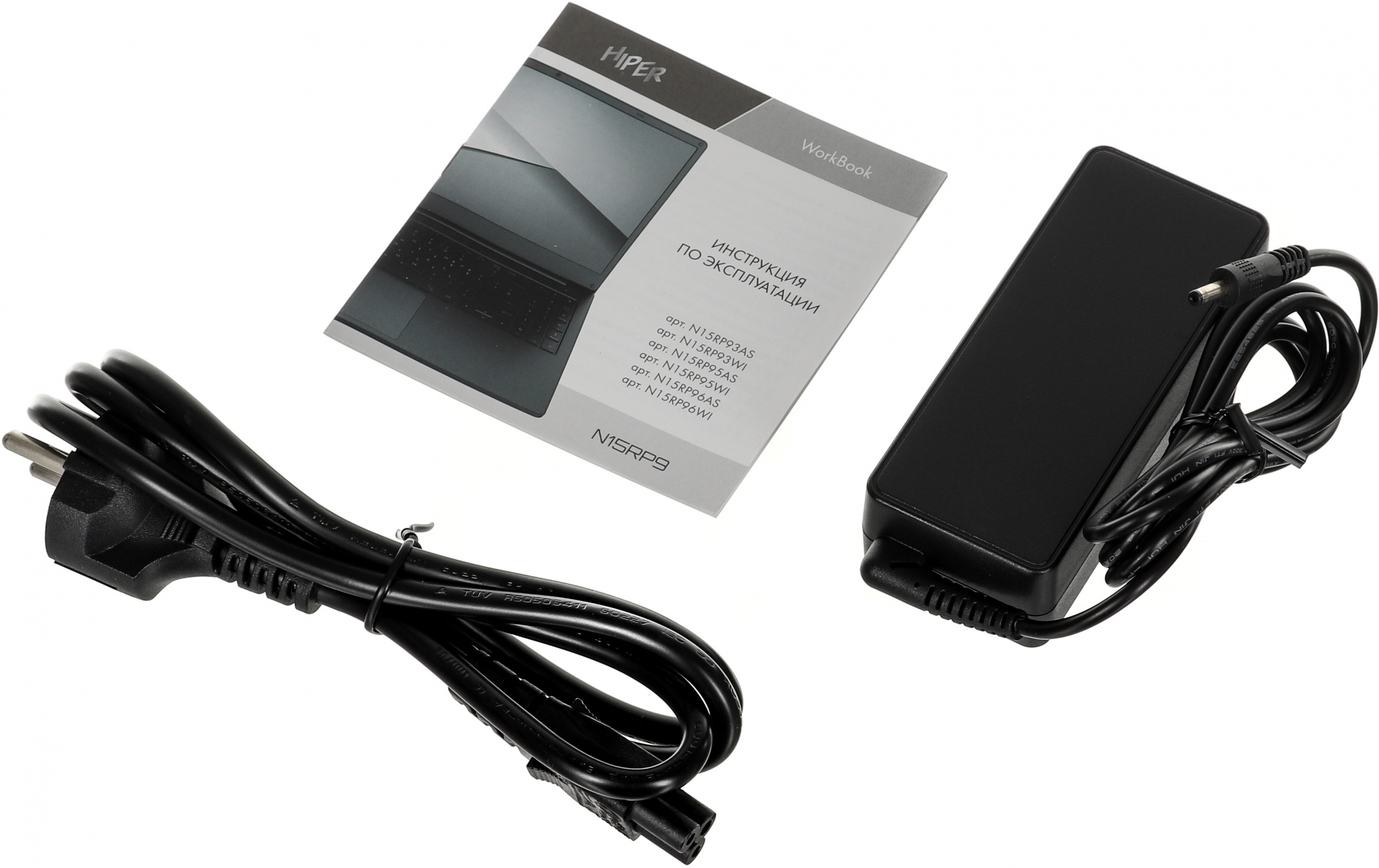 Ноутбук Hiper Workbook N15RP Ryzen 5 3500U 16Gb SSD512Gb AMD Radeon Vega 8 15.6" IPS FHD (1920x1080) Astra Linux black WiFi BT Cam 6000mAh (N15RP96AS) — фото 15