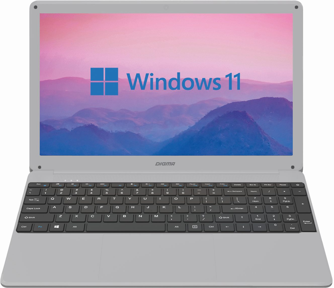 Ноутбук Digma EVE 15 P417 Core i3 10110U 8Gb SSD256Gb Intel UHD Graphics 15.6" IPS FHD (1920x1080) Windows 11 Home Multi Language 64 grey WiFi BT Cam 3600mAh (DN15P3-8CXW01) — фото 8