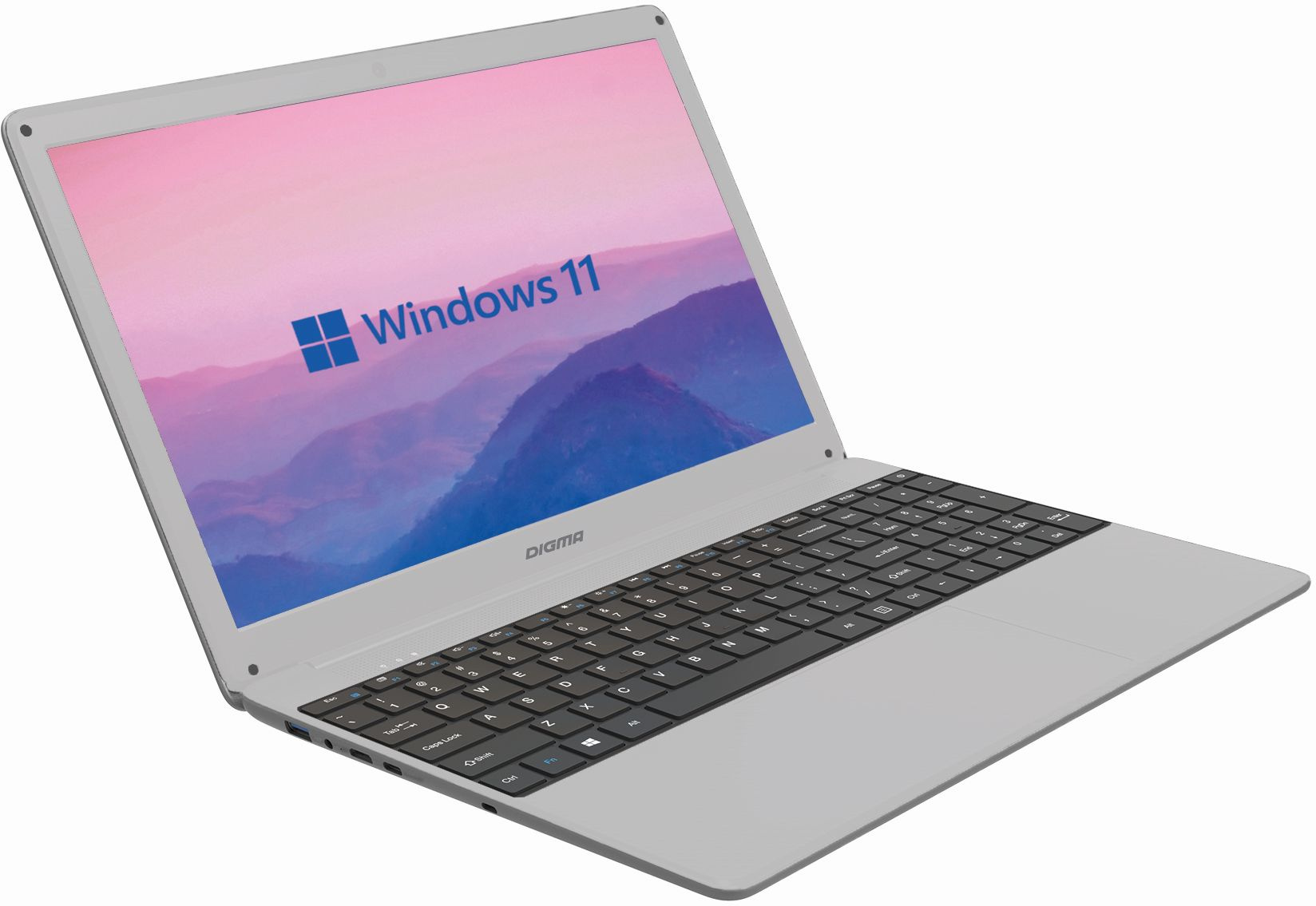 Ноутбук Digma EVE 15 P417 Core i3 10110U 8Gb SSD256Gb Intel UHD Graphics 15.6" IPS FHD (1920x1080) Windows 11 Home Multi Language 64 grey WiFi BT Cam 3600mAh (DN15P3-8CXW01) — фото 10