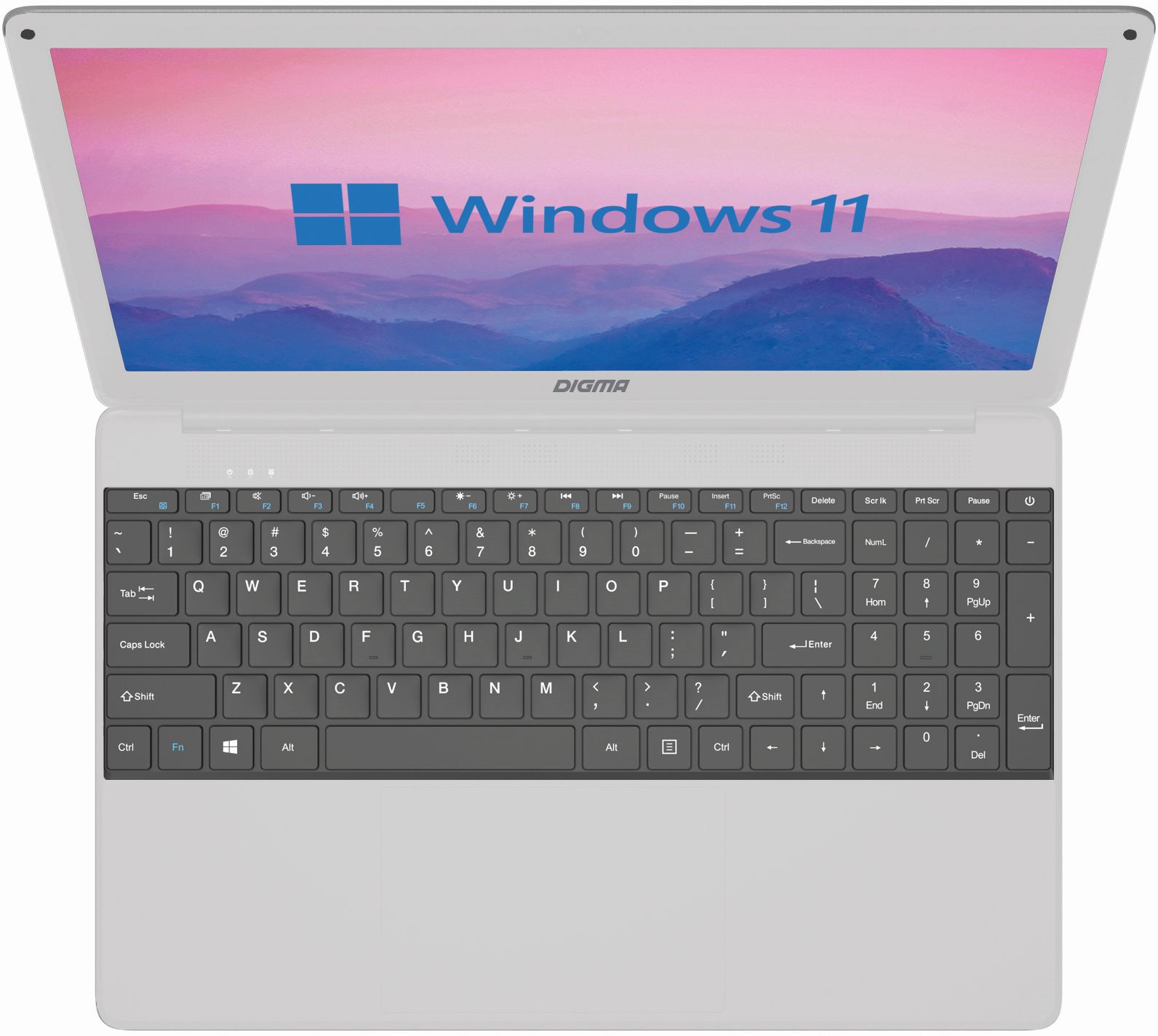 Ноутбук Digma EVE 15 P417 Core i3 10110U 8Gb SSD256Gb Intel UHD Graphics 15.6" IPS FHD (1920x1080) Windows 11 Home Multi Language 64 grey WiFi BT Cam 3600mAh (DN15P3-8CXW01) — фото 11