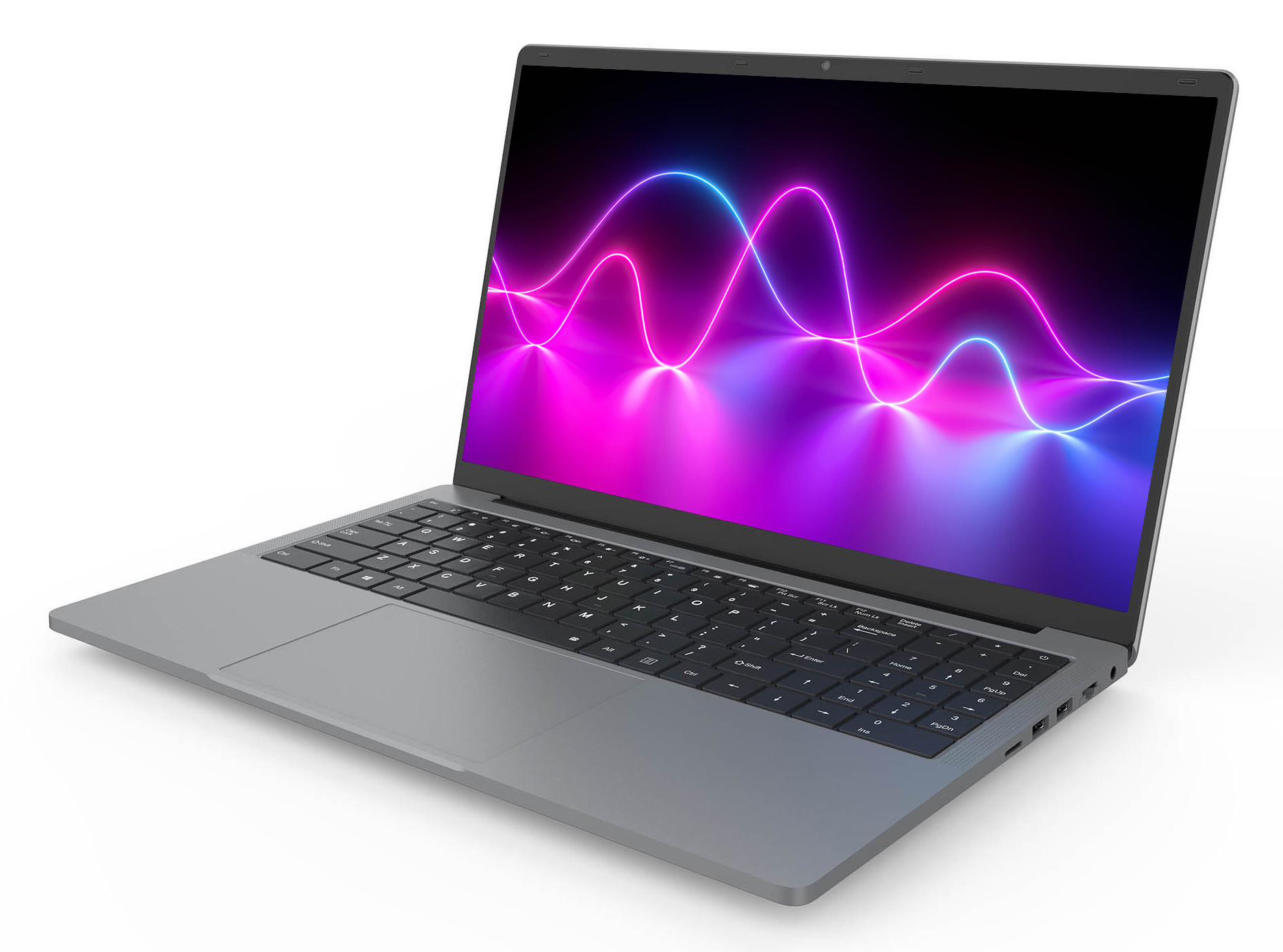 Ноутбук Hiper Dzen MTL1569 Core i5 1135G7 16Gb SSD512Gb Intel Iris Xe graphics 15.6" IPS FHD (1920x1080) Windows 10 Home grey WiFi BT Cam 5700mAh (X1H1481S) — фото 2