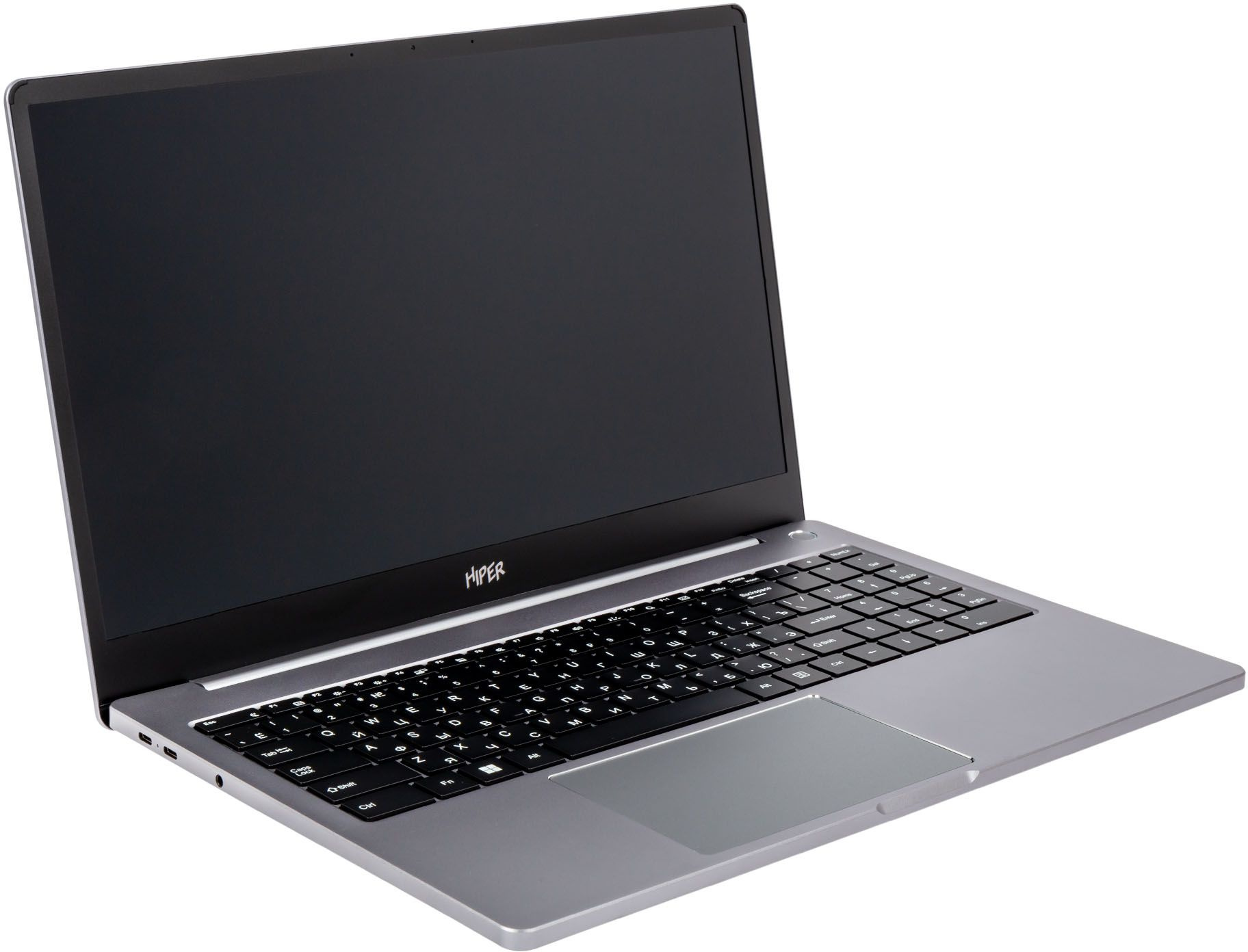 Ноутбук Hiper Expertbook MTL1577 Ryzen 5 5600U 8Gb SSD256Gb AMD Radeon 15.6" IPS FHD (1920x1080) Windows 10 Home grey WiFi BT Cam 4800mAh (BQ3LVDHQ) — фото 4