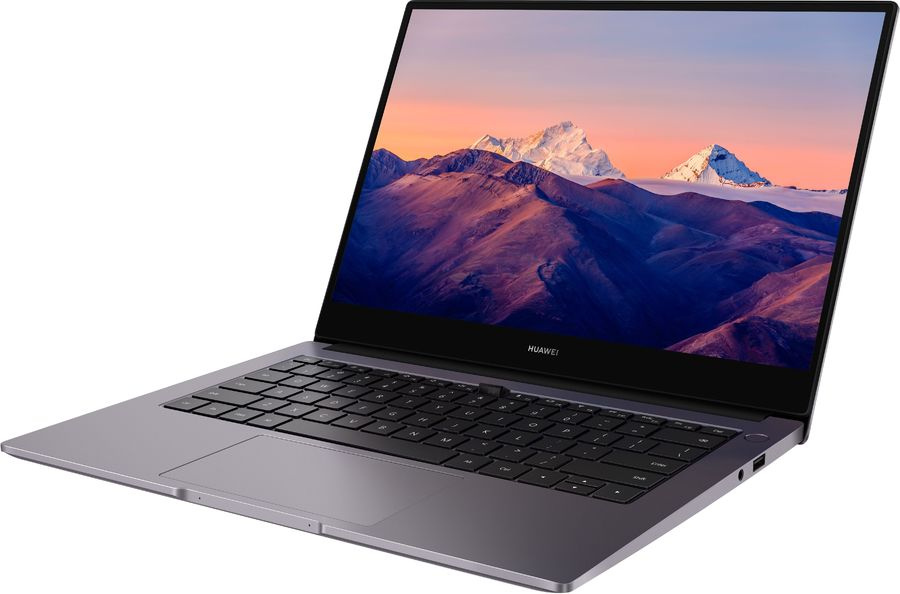 Ноутбук Huawei MateBook B3-420 Core i5 1135G7 16Gb SSD512Gb Intel Iris Xe graphics 14" IPS FHD (1920x1080) Windows 10 Professional grey space WiFi BT Cam (53013FCN)