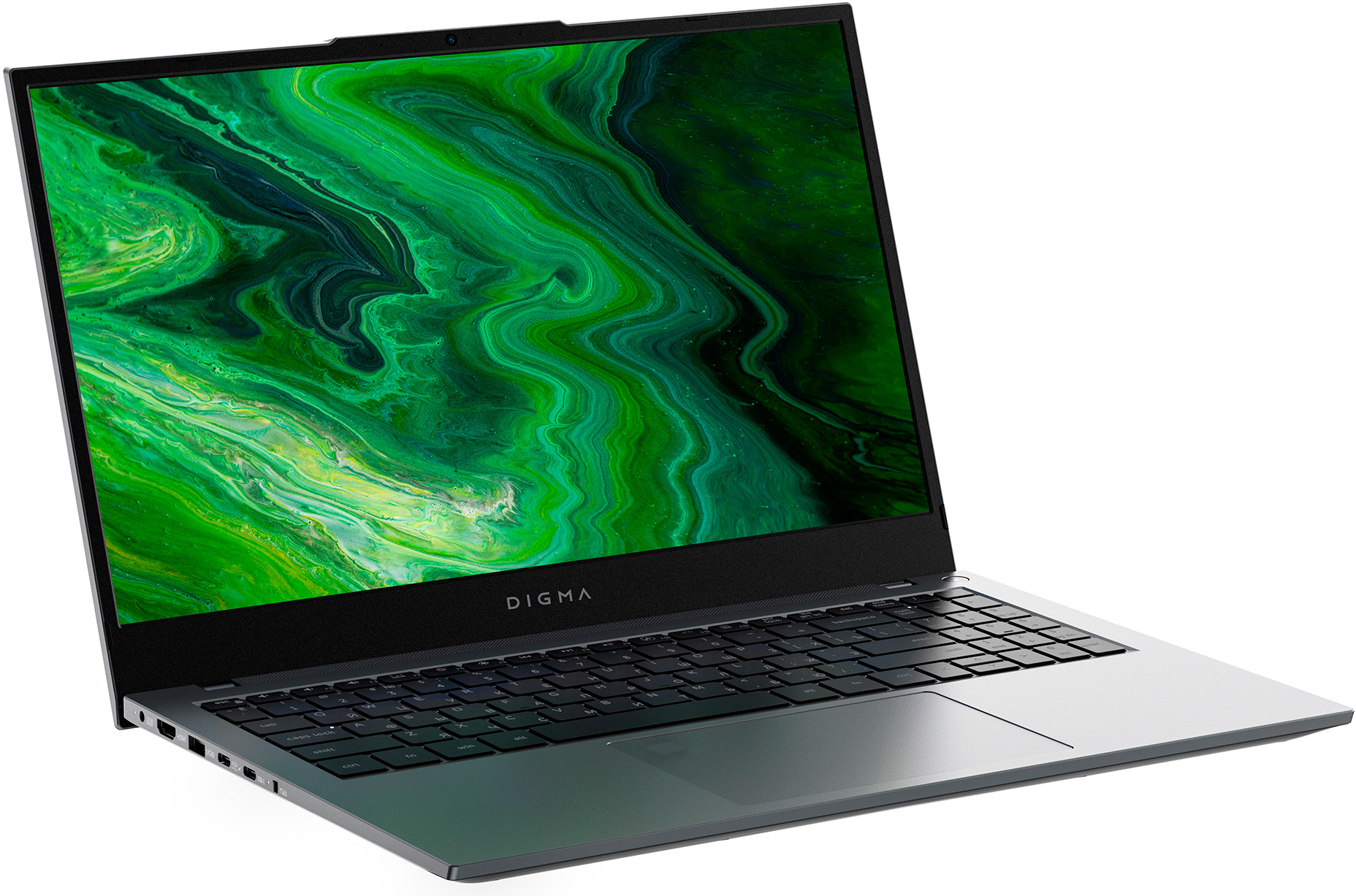 Ноутбук Digma Pro Fortis M Ryzen 3 5300U 8Gb SSD512Gb AMD Radeon Vega 6 15.6" IPS FHD (1920x1080) Windows 11 Professional Multi Language 64 grey WiFi BT Cam 4250mAh (DN15R3-8DXW02) — фото 5
