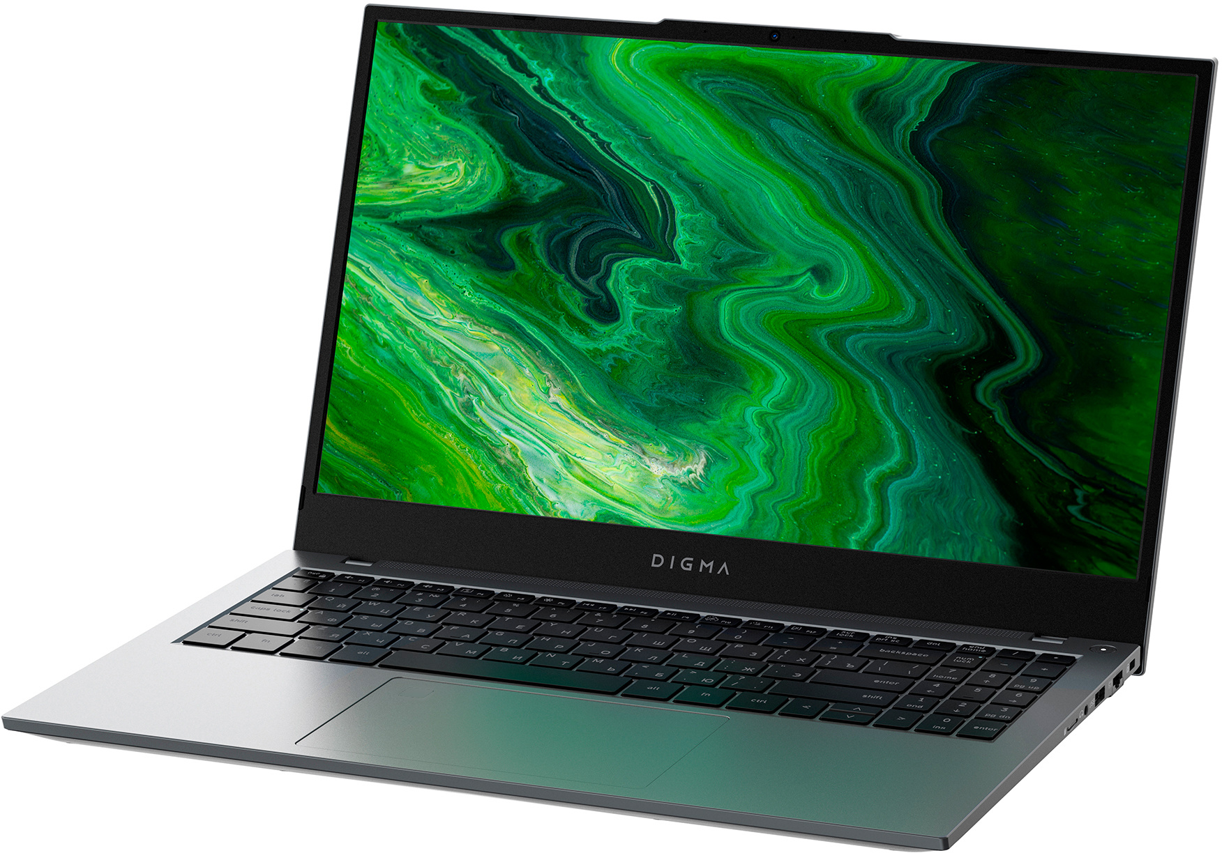 Ноутбук Digma Pro Fortis M Core i5 10210U 8Gb SSD512Gb Intel UHD Graphics 15.6" IPS FHD (1920x1080) Windows 11 Professional Multi Language 64 grey WiFi BT Cam 4250mAh (DN15P5-8DXW01) — фото 4