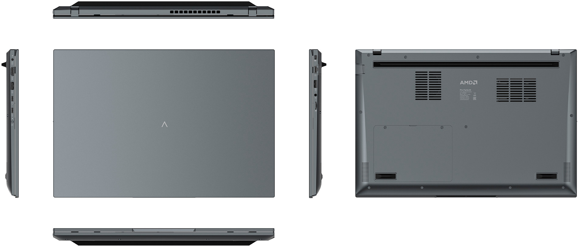 Ноутбук Digma Pro Fortis M Core i5 10210U 8Gb SSD512Gb Intel UHD Graphics 15.6" IPS FHD (1920x1080) Windows 11 Professional Multi Language 64 grey WiFi BT Cam 4250mAh (DN15P5-8DXW01) — фото 10