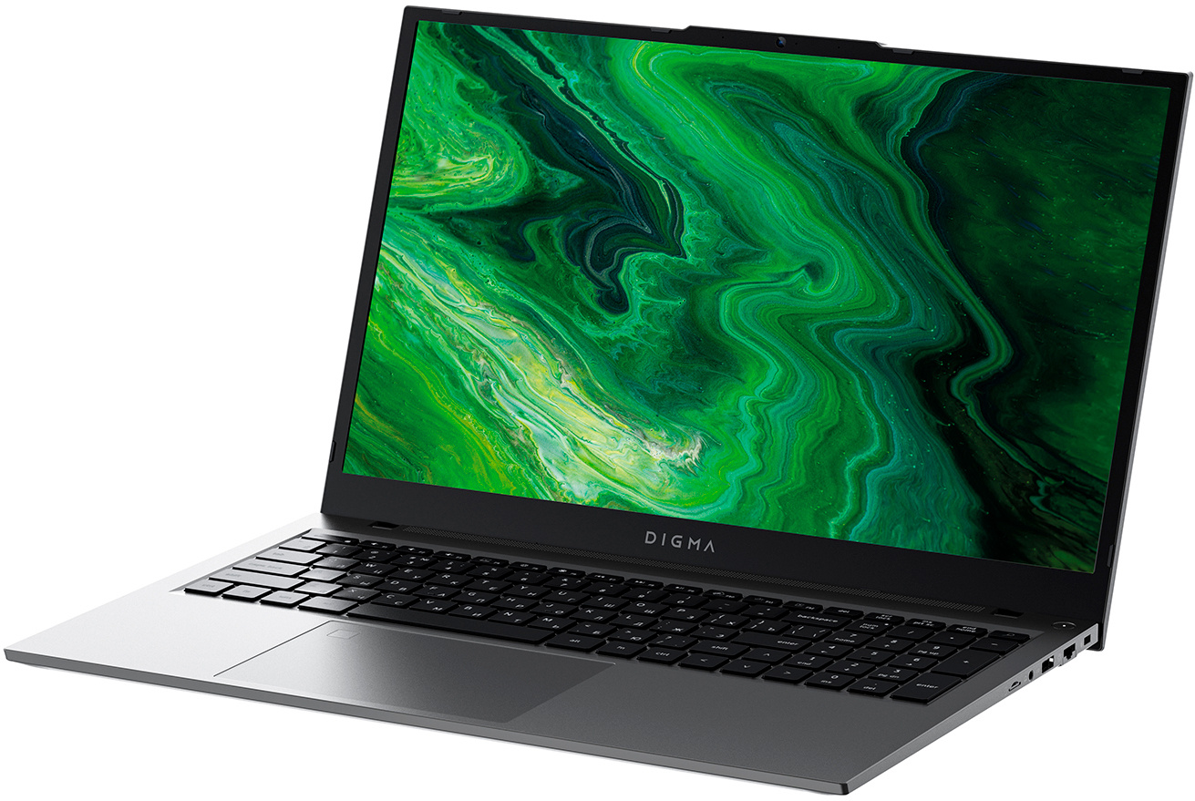 Ноутбук Digma Pro Fortis M Core i3 10110U 16Gb SSD512Gb Intel UHD Graphics 17.3" IPS FHD (1920x1080) Windows 11 Professional Multi Language 64 grey WiFi BT Cam 5500mAh (DN17P3-ADXW01) — фото 4
