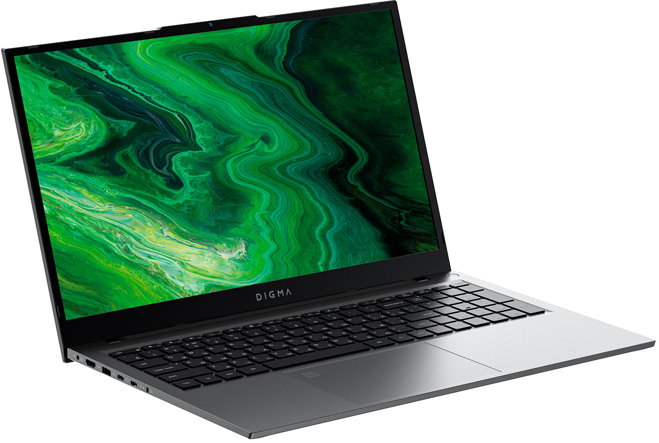Ноутбук Digma Pro Fortis M Core i3 10110U 16Gb SSD512Gb Intel UHD Graphics 17.3" IPS FHD (1920x1080) Windows 11 Professional Multi Language 64 grey WiFi BT Cam 5500mAh (DN17P3-ADXW01) — фото 5