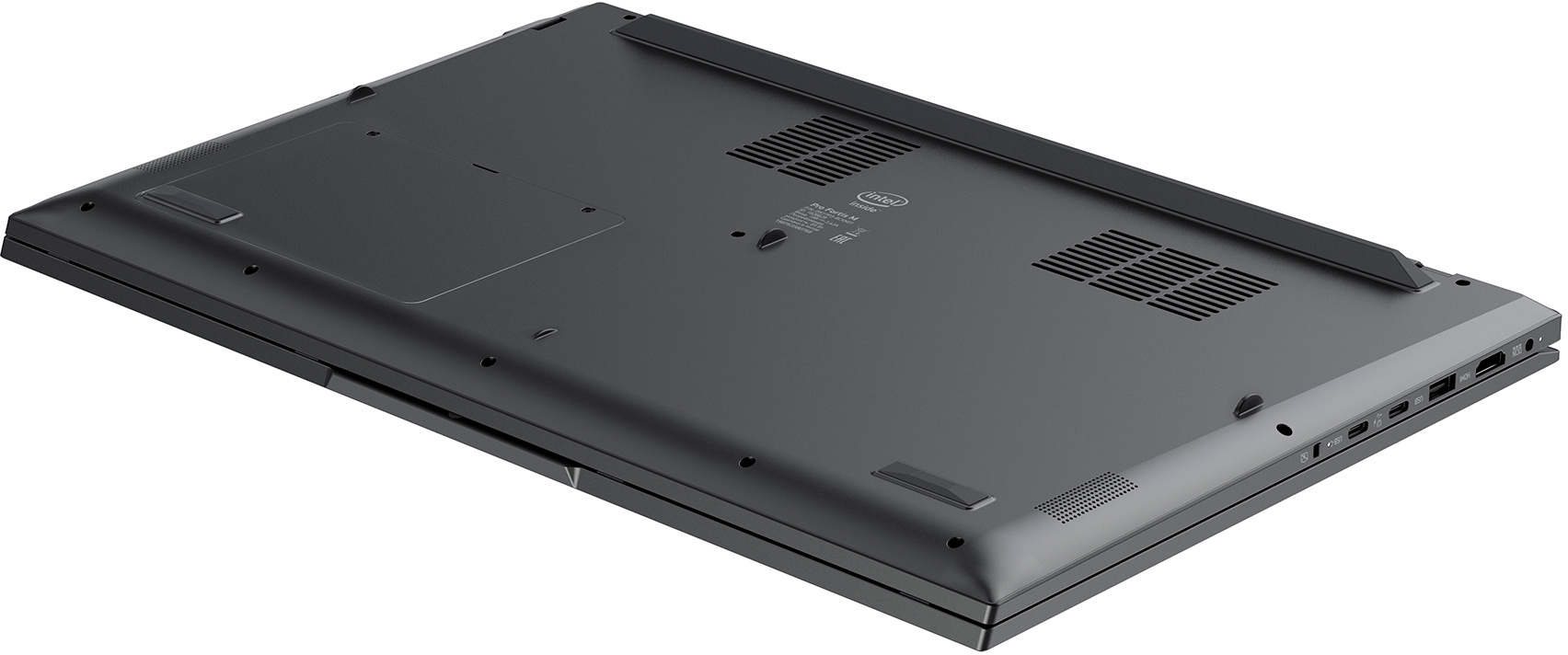 Ноутбук Digma Pro Fortis M Core i3 10110U 16Gb SSD512Gb Intel UHD Graphics 17.3" IPS FHD (1920x1080) Windows 11 Professional Multi Language 64 grey WiFi BT Cam 5500mAh (DN17P3-ADXW01) — фото 9