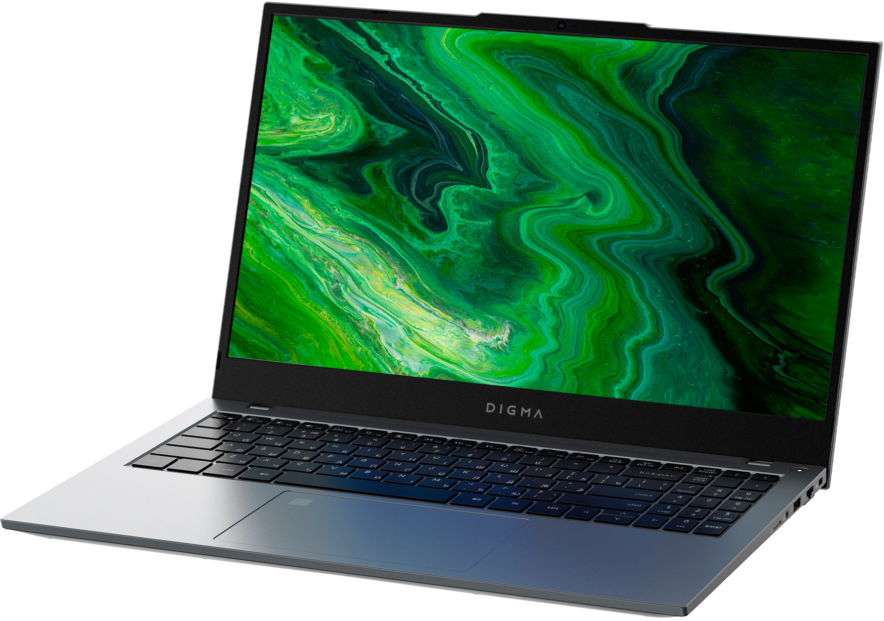 Ноутбук Digma Pro Fortis M Core i3 10110U 8Gb SSD256Gb Intel UHD Graphics 15.6" IPS FHD (1920x1080) noOS grey WiFi BT Cam 4250mAh (DN15P3-8CXN01) — фото 3