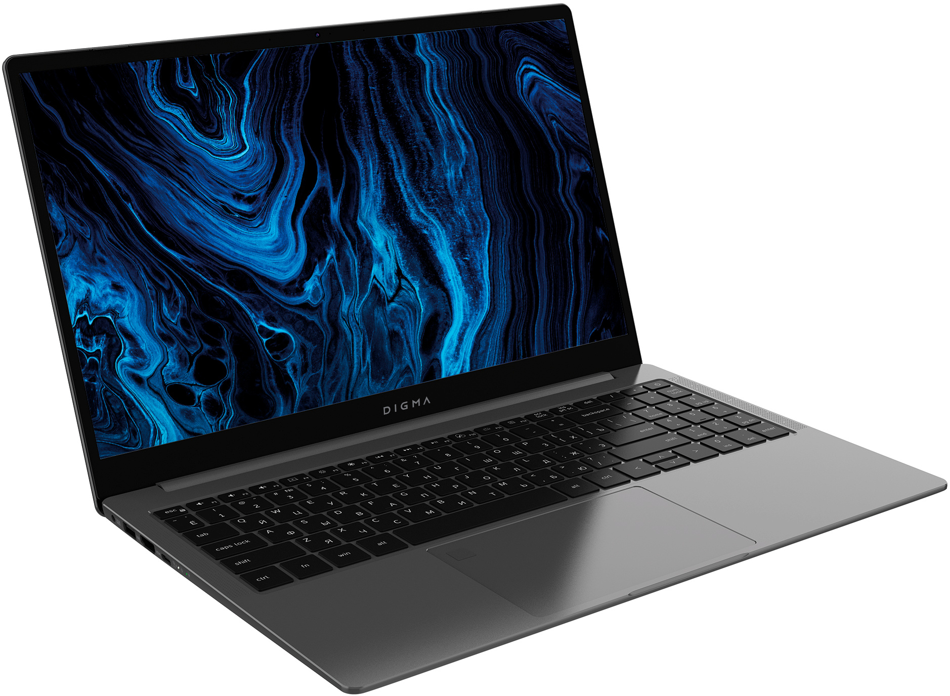 Ноутбук Digma Pro Sprint M Ryzen 5 3500U 8Gb SSD256Gb AMD Radeon RX Vega 8 15.6" IPS FHD (1920x1080) Windows 11 Professional Multi Language 64 grey WiFi BT Cam 4700mAh (DN15R5-8CXW02) — фото 2
