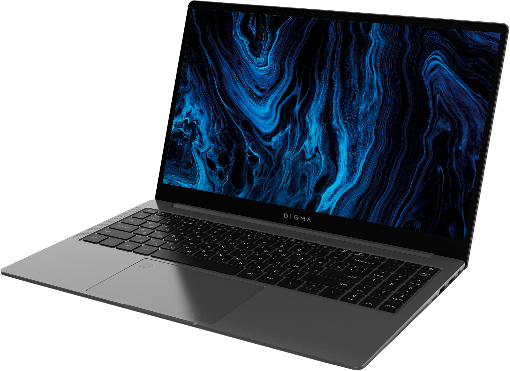 Ноутбук Digma Pro Sprint M Ryzen 5 3500U 8Gb SSD256Gb AMD Radeon RX Vega 8 15.6" IPS FHD (1920x1080) Windows 11 Professional Multi Language 64 grey WiFi BT Cam 4700mAh (DN15R5-8CXW02) — фото 3
