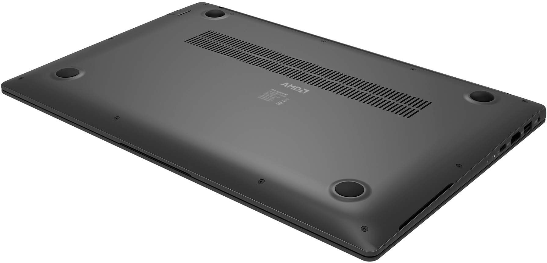Ноутбук Digma Pro Sprint M Ryzen 5 3500U 8Gb SSD256Gb AMD Radeon RX Vega 8 15.6" IPS FHD (1920x1080) Windows 11 Professional Multi Language 64 grey WiFi BT Cam 4700mAh (DN15R5-8CXW02) — фото 9