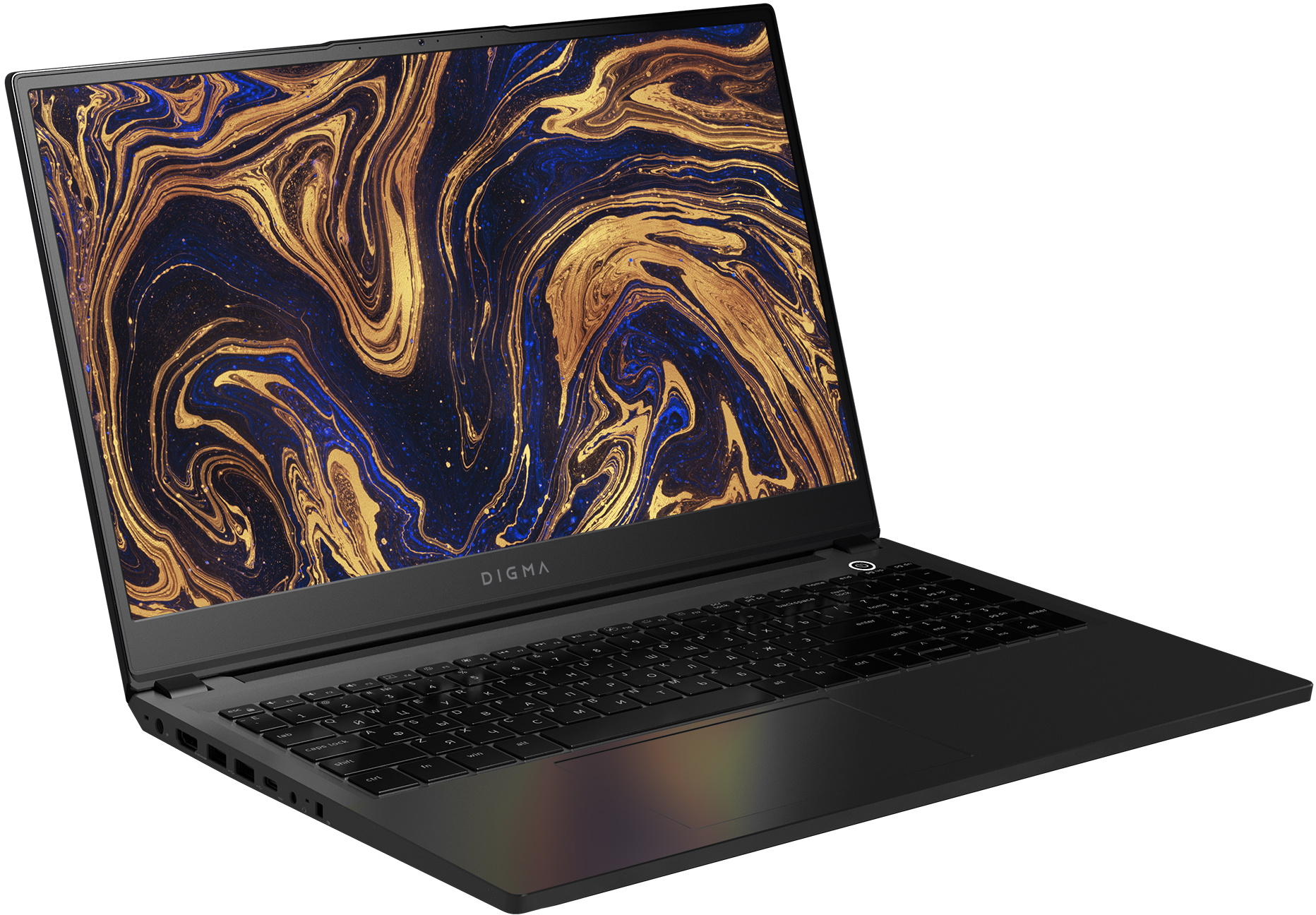 Ноутбук Digma Pro Magnus M Ryzen 9 5900HX 16Gb SSD512Gb AMD Radeon RX Vega 8 16.1" IPS QHD (2560x1440) Windows 11 Professional Multi Language 64 dk.grey WiFi BT Cam 6060mAh (DN16R9-ADXW01) — фото 2