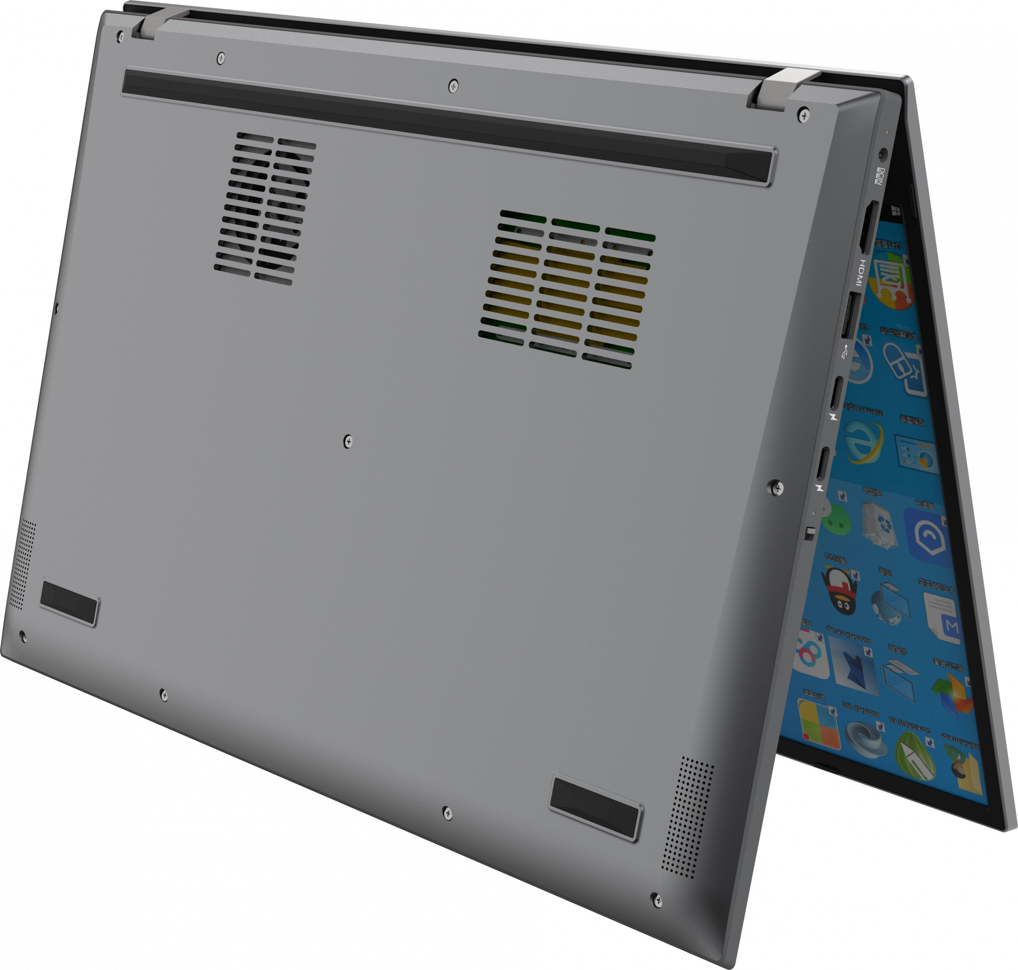 Ноутбук Rombica MyBook Eclipse Core i5 10210U 8Gb SSD512Gb Intel UHD Graphics 15.6" IPS FHD (1920x1080) noOS grey WiFi BT Cam 4825mAh (PCLT-0005) — фото 7