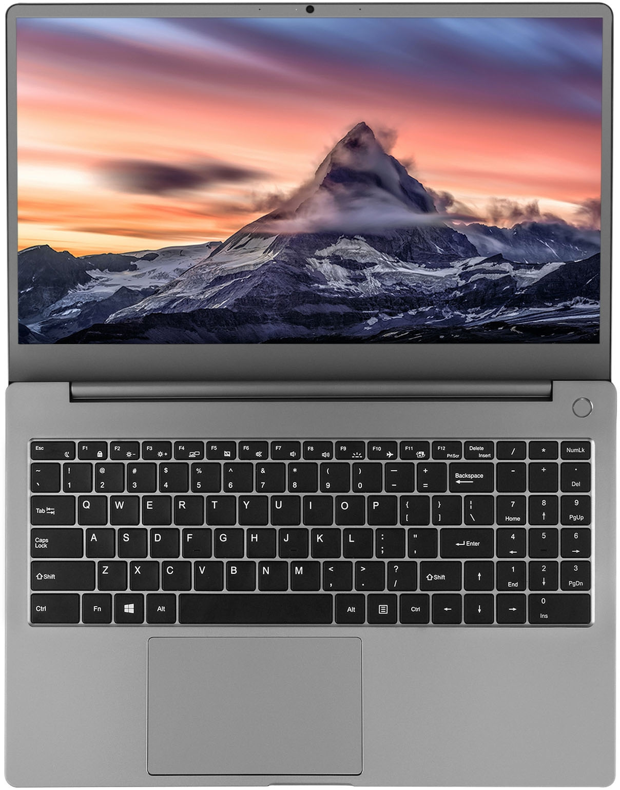 Ноутбук Rombica MyBook Zenith Ryzen 9 5900HX 8Gb SSD256Gb AMD Radeon 15.6" IPS FHD (1920x1080) noOS grey WiFi BT Cam 4800mAh (PCLT-0027) — фото 2