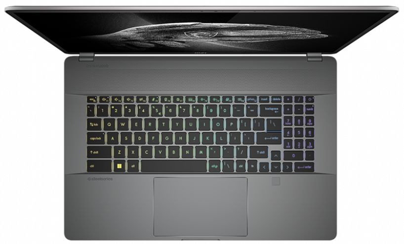 Ноутбук MSI Creator Z17 A12UHST-258RU Core i9 12900H 64Gb SSD2Tb NVIDIA GeForce RTX3080Ti 16Gb 17.3" IPS Touch QHD+ (2560x1440) Windows 11 Home grey WiFi BT Cam (9S7-17N112-258) — фото 3