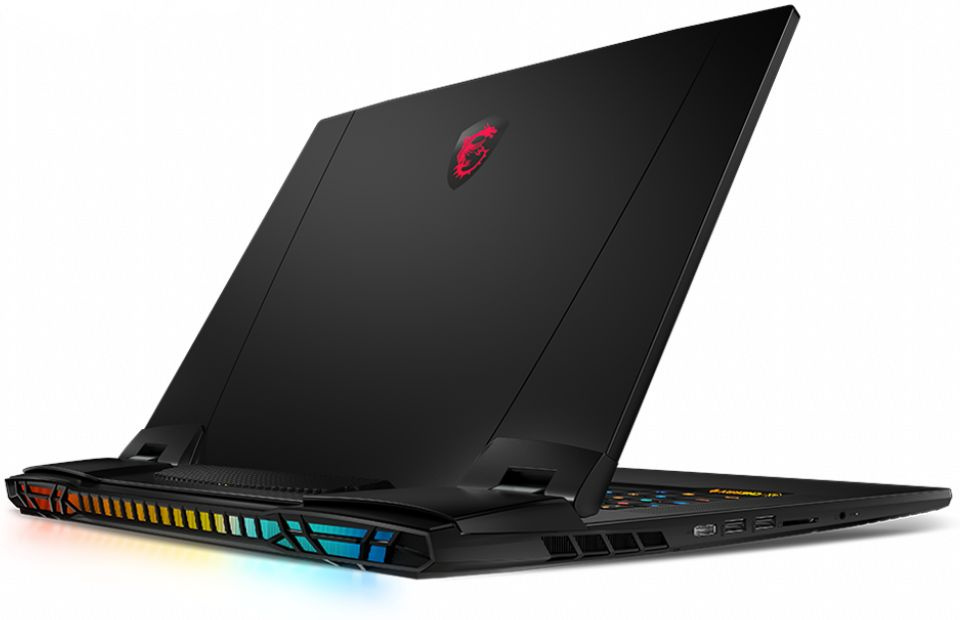 Ноутбук MSI Titan GT77 12UHS-208RU Core i9 12900HX 64Gb SSD3Tb NVIDIA GeForce RTX3080Ti 16Gb 17.3" IPS UHD (3840x2160) Windows 11 Home black WiFi BT Cam (9S7-17Q111-208) — фото 7