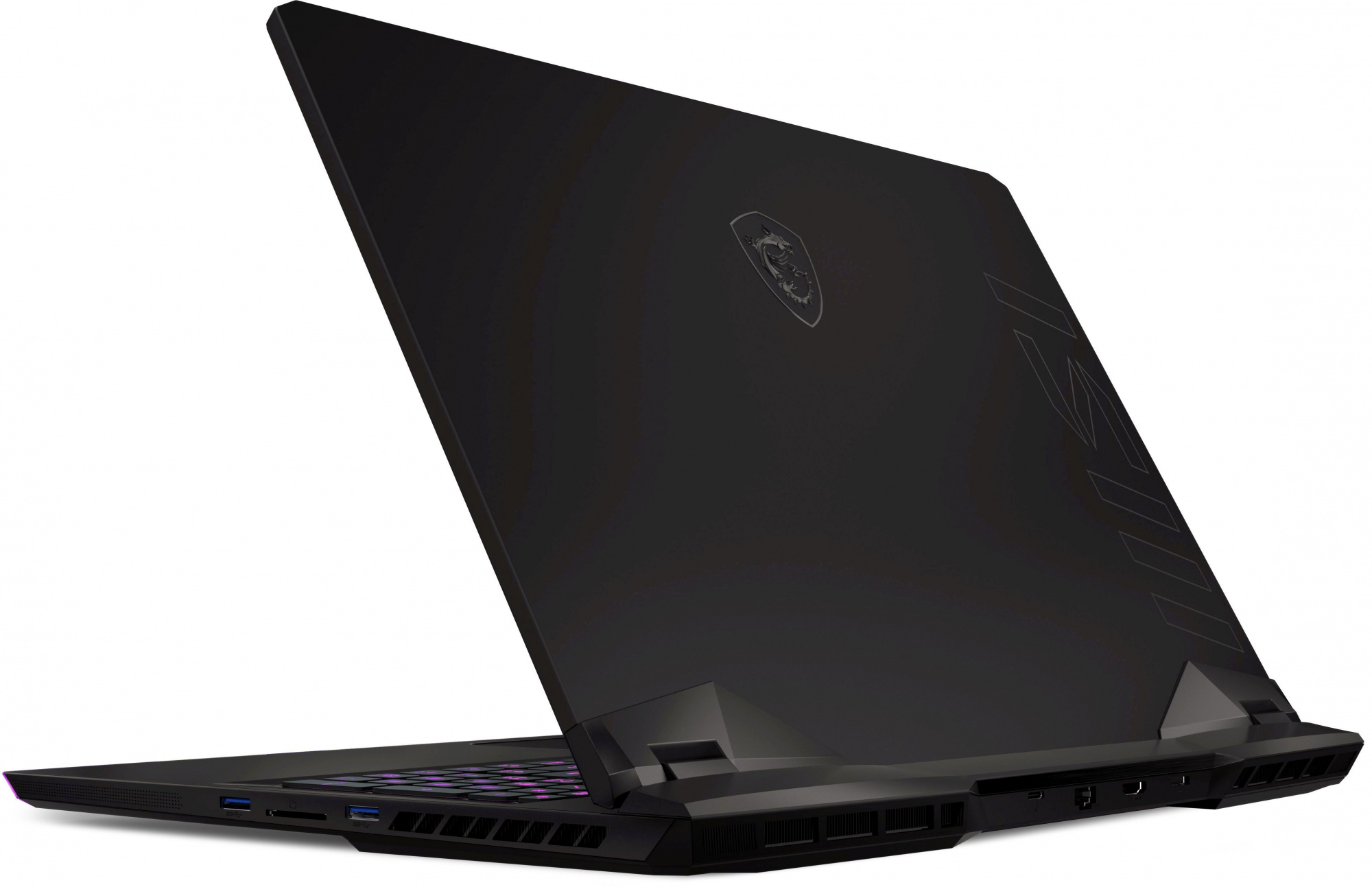 Ноутбук MSI Raider GE77HX 12UHS-232RU Core i7 12800HX 32Gb SSD2Tb NVIDIA GeForce RTX3080Ti 16Gb 17.3" IPS QHD (2560x1440) Windows 11 Home dk.grey WiFi BT Cam (9S7-17K514-232) — фото 6