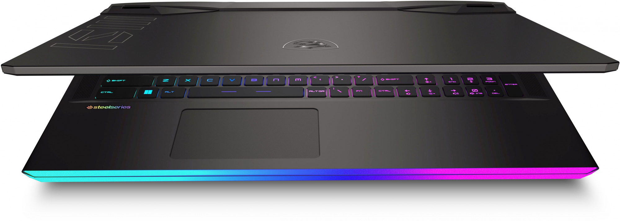 Ноутбук MSI Raider GE77HX 12UHS-232RU Core i7 12800HX 32Gb SSD2Tb NVIDIA GeForce RTX3080Ti 16Gb 17.3" IPS QHD (2560x1440) Windows 11 Home dk.grey WiFi BT Cam (9S7-17K514-232) — фото 9
