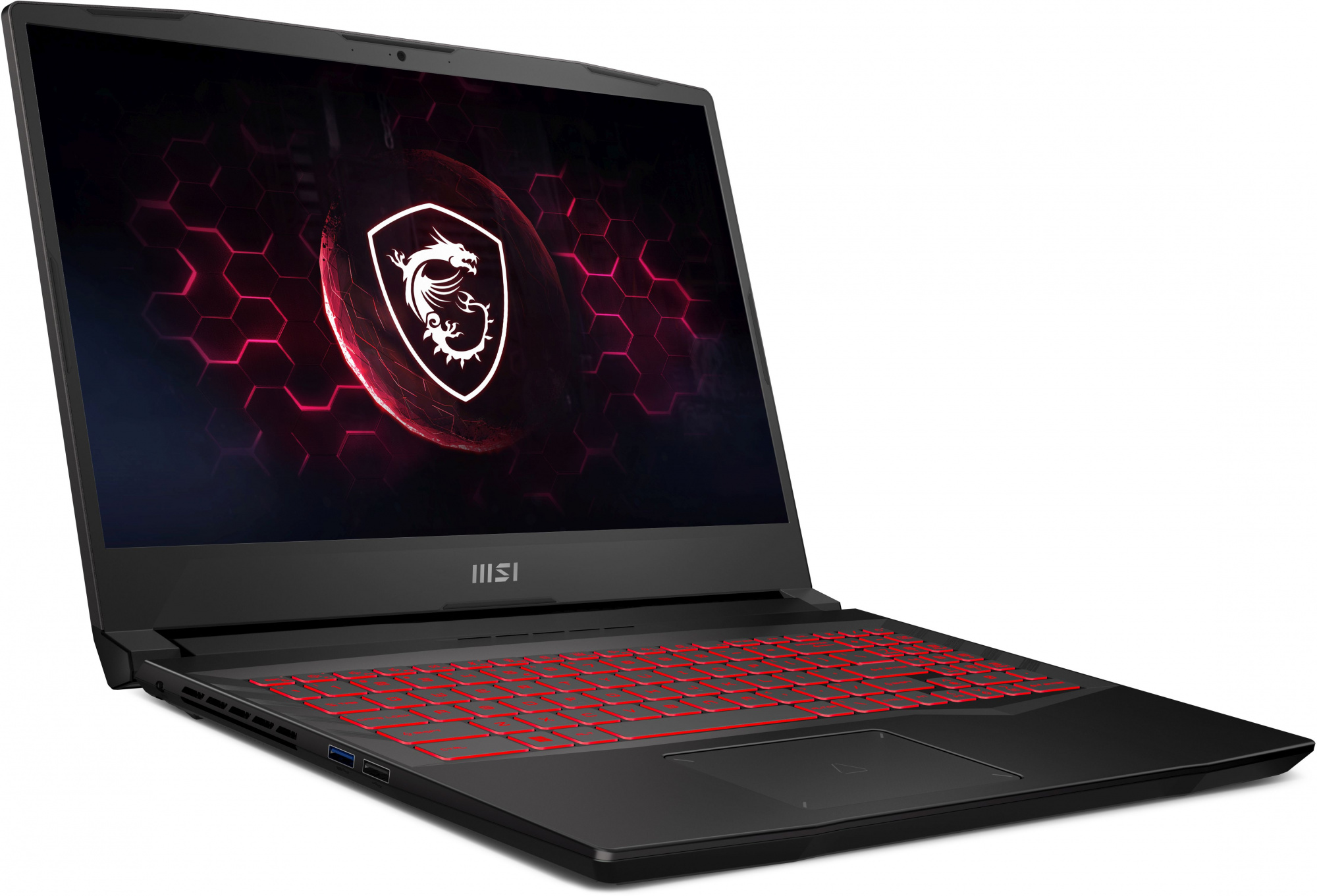 Ноутбук MSI Pulse GL66 12UEK-220RU Core i7 12700H 16Gb SSD512Gb NVIDIA GeForce RTX 3060 6Gb 15.6" IPS FHD (1920x1080) Windows 11 Home grey WiFi BT Cam (9S7-158314-220) — фото 2